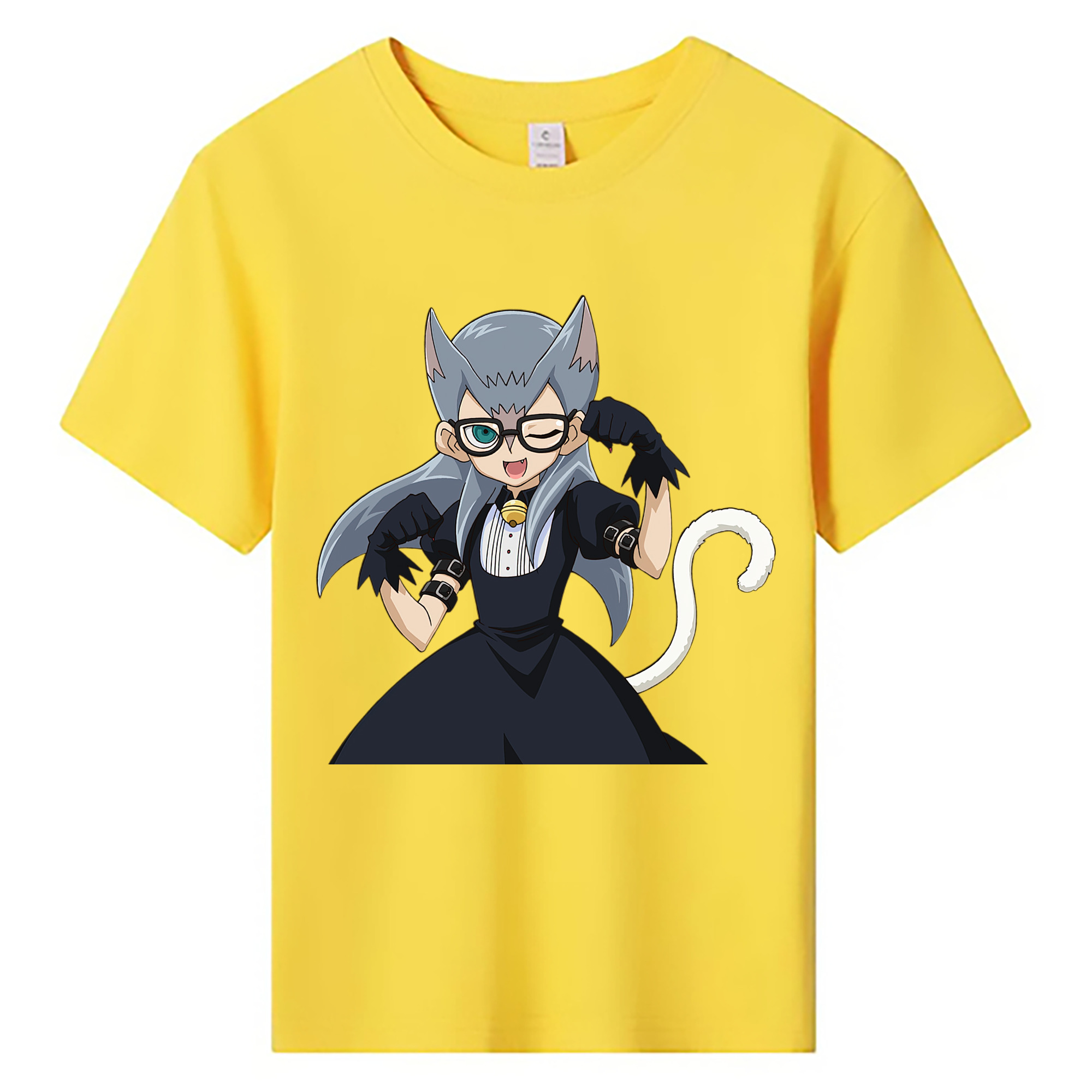 （画像用） 遊☆戯☆王 Yu-Gi-Oh! 綿100％キッズTシャツ（フロントプリント）