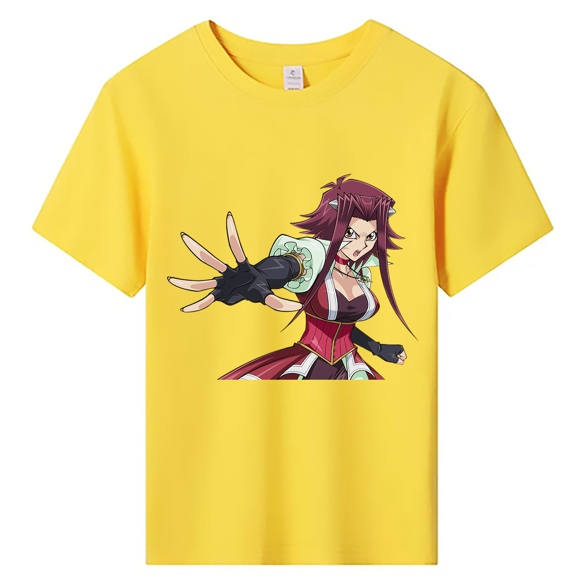 （画像用） 遊☆戯☆王 Yu-Gi-Oh! 綿100％キッズTシャツ（フロントプリント）