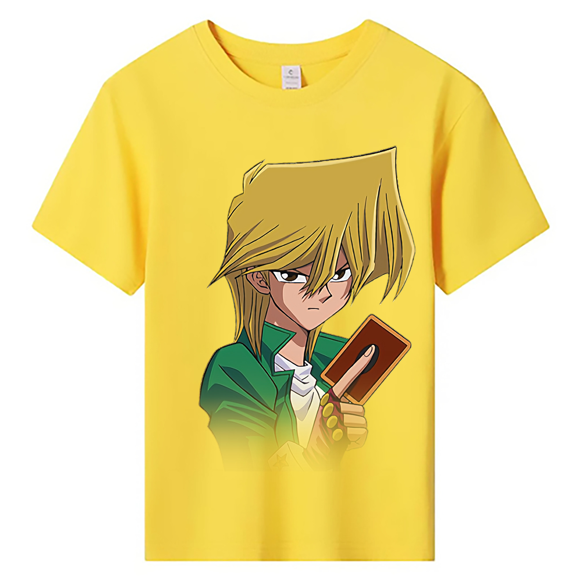 （画像用） 遊☆戯☆王 Yu-Gi-Oh! 綿100％キッズTシャツ（フロントプリント）