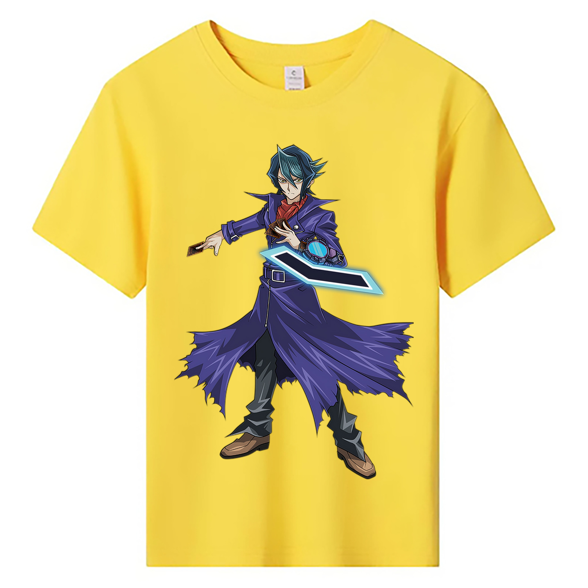 （画像用） 遊☆戯☆王 Yu-Gi-Oh! 綿100％キッズTシャツ（フロントプリント）