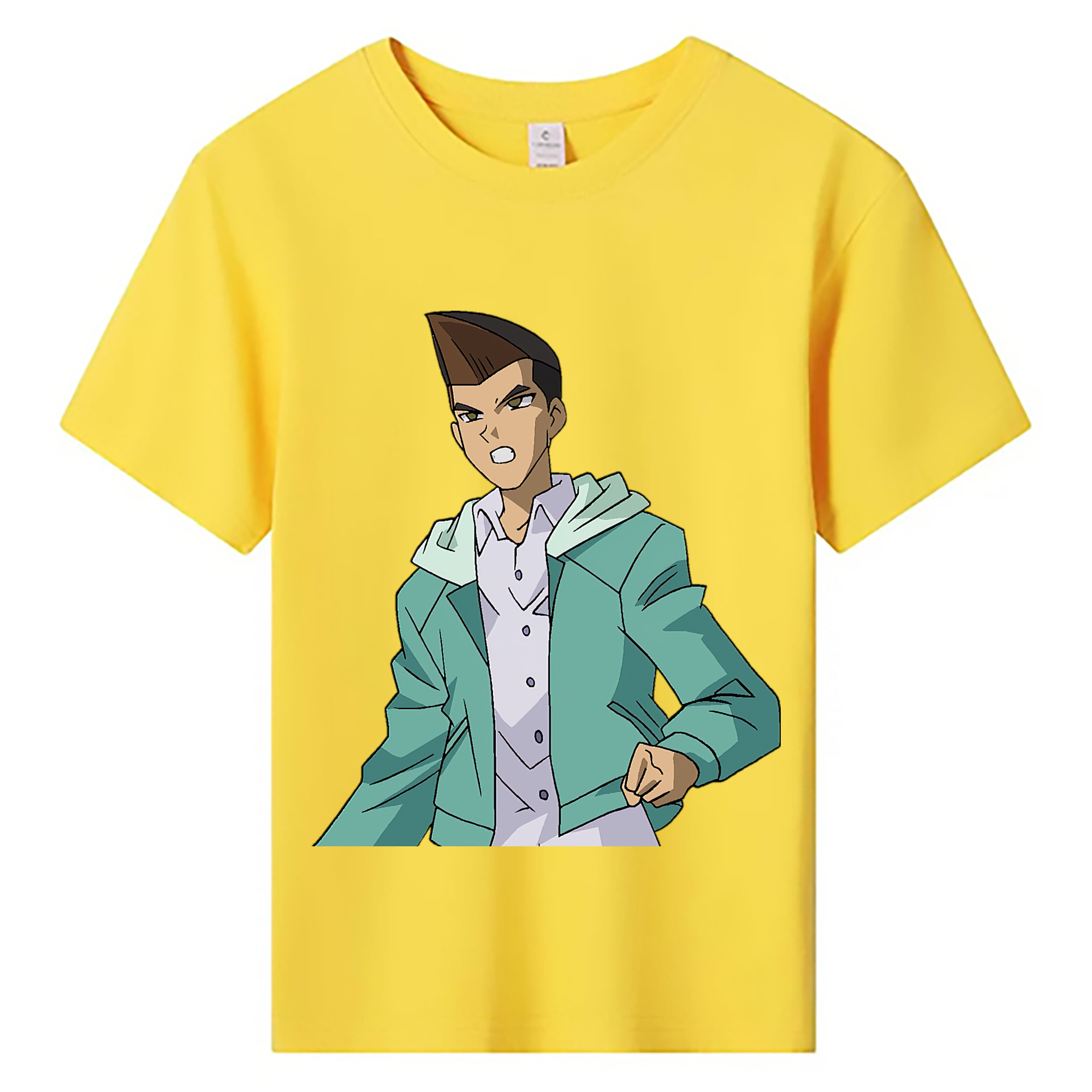 （画像用） 遊☆戯☆王 Yu-Gi-Oh! 綿100％キッズTシャツ（フロントプリント）
