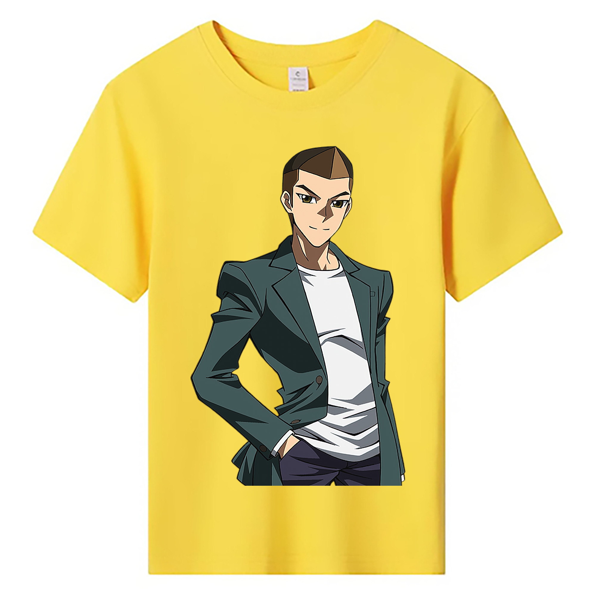 （画像用） 遊☆戯☆王 Yu-Gi-Oh! 綿100％キッズTシャツ（フロントプリント）
