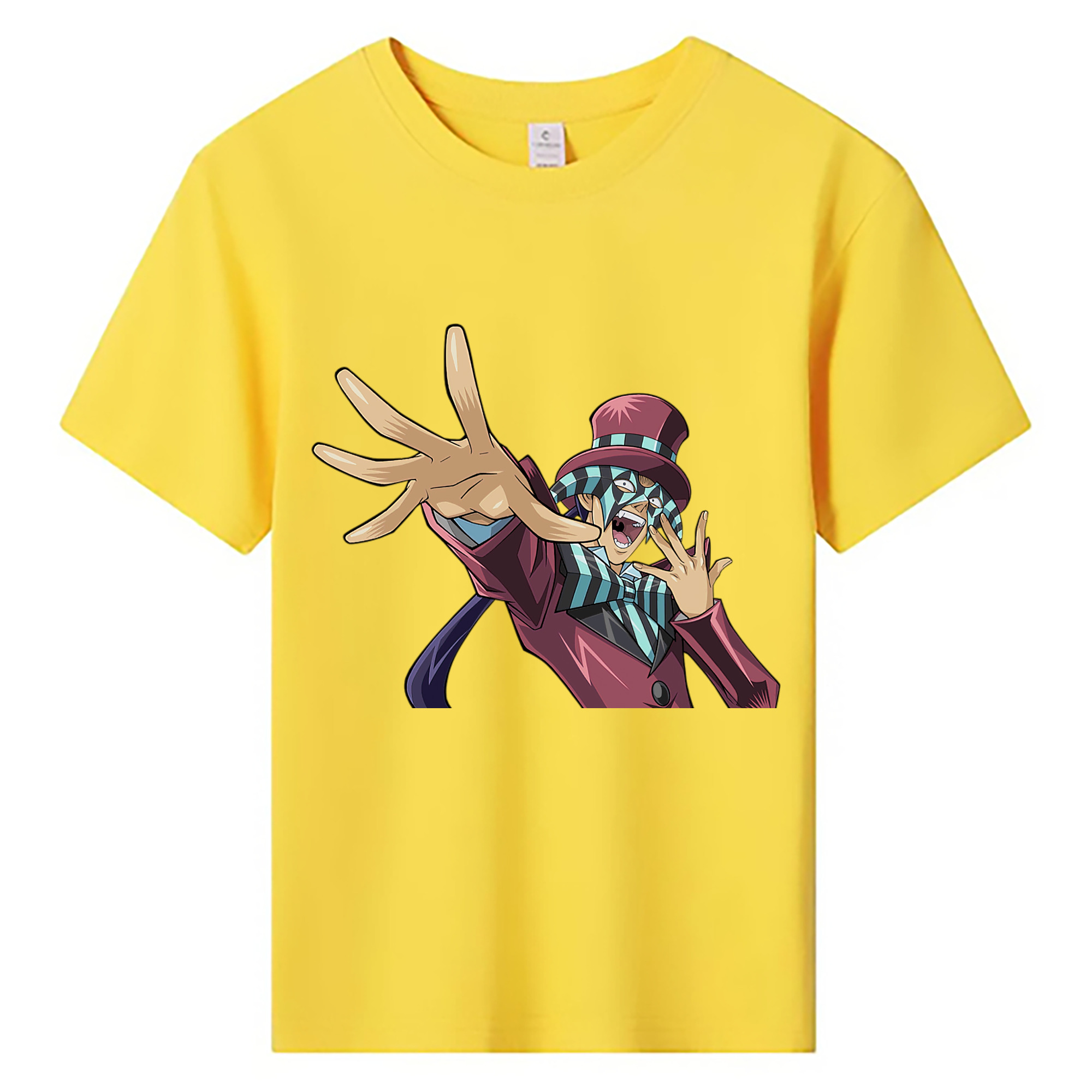（画像用） 遊☆戯☆王 Yu-Gi-Oh! 綿100％キッズTシャツ（フロントプリント）