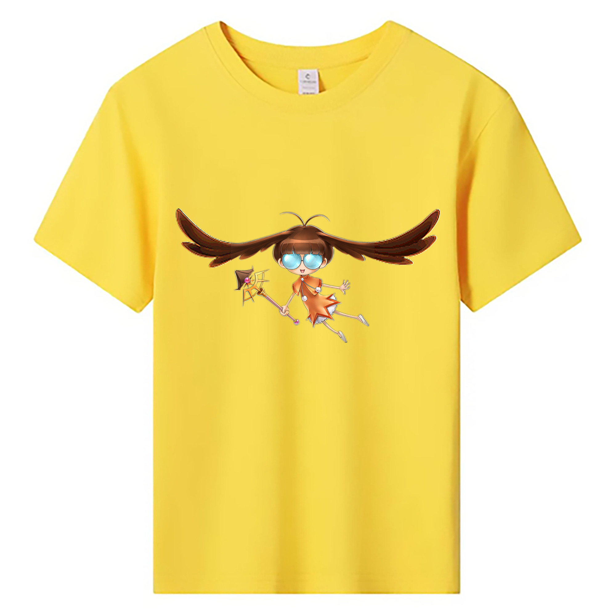 （画像用） 遊☆戯☆王 Yu-Gi-Oh! 綿100％キッズTシャツ（フロントプリント）