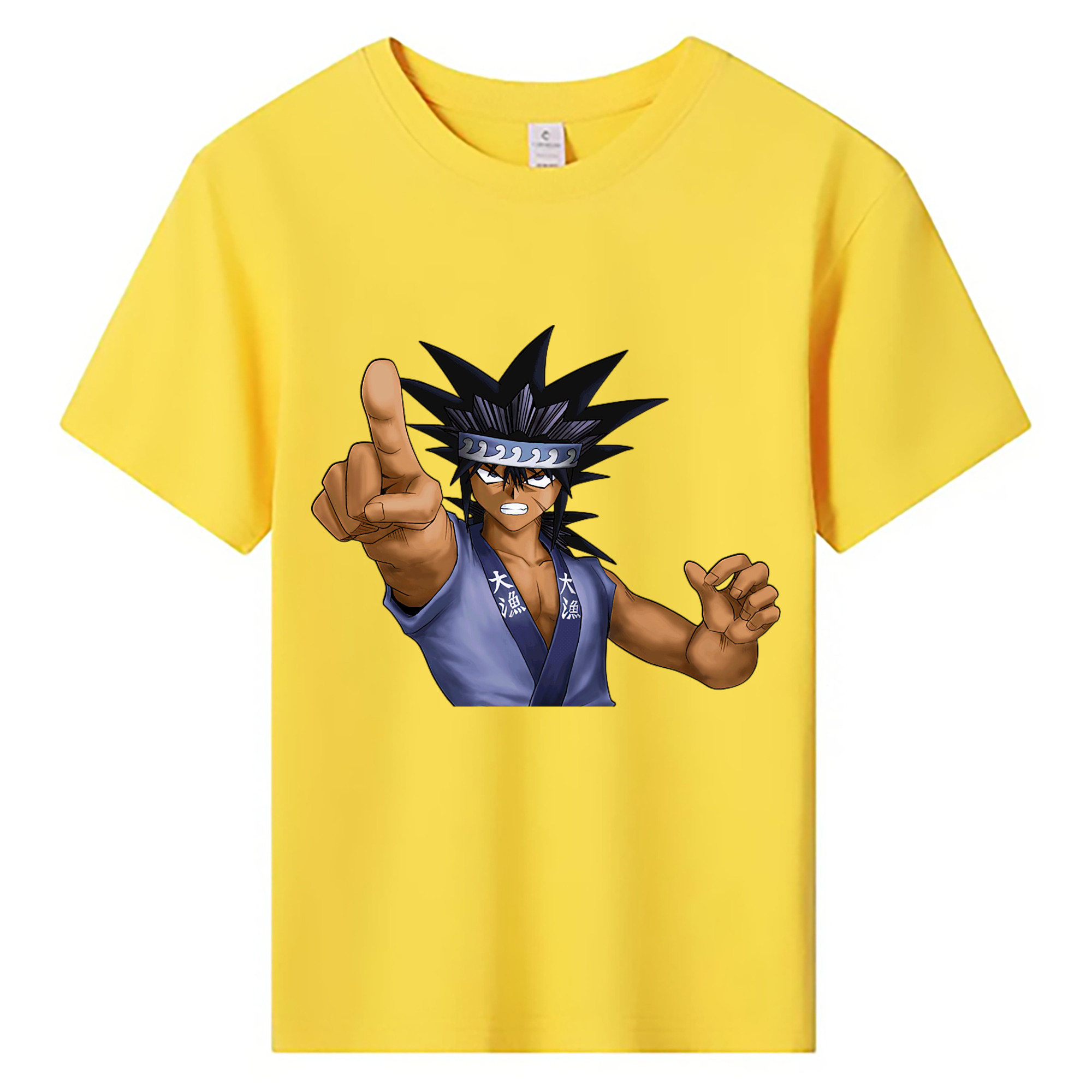 （画像用） 遊☆戯☆王 Yu-Gi-Oh! 綿100％キッズTシャツ（フロントプリント）