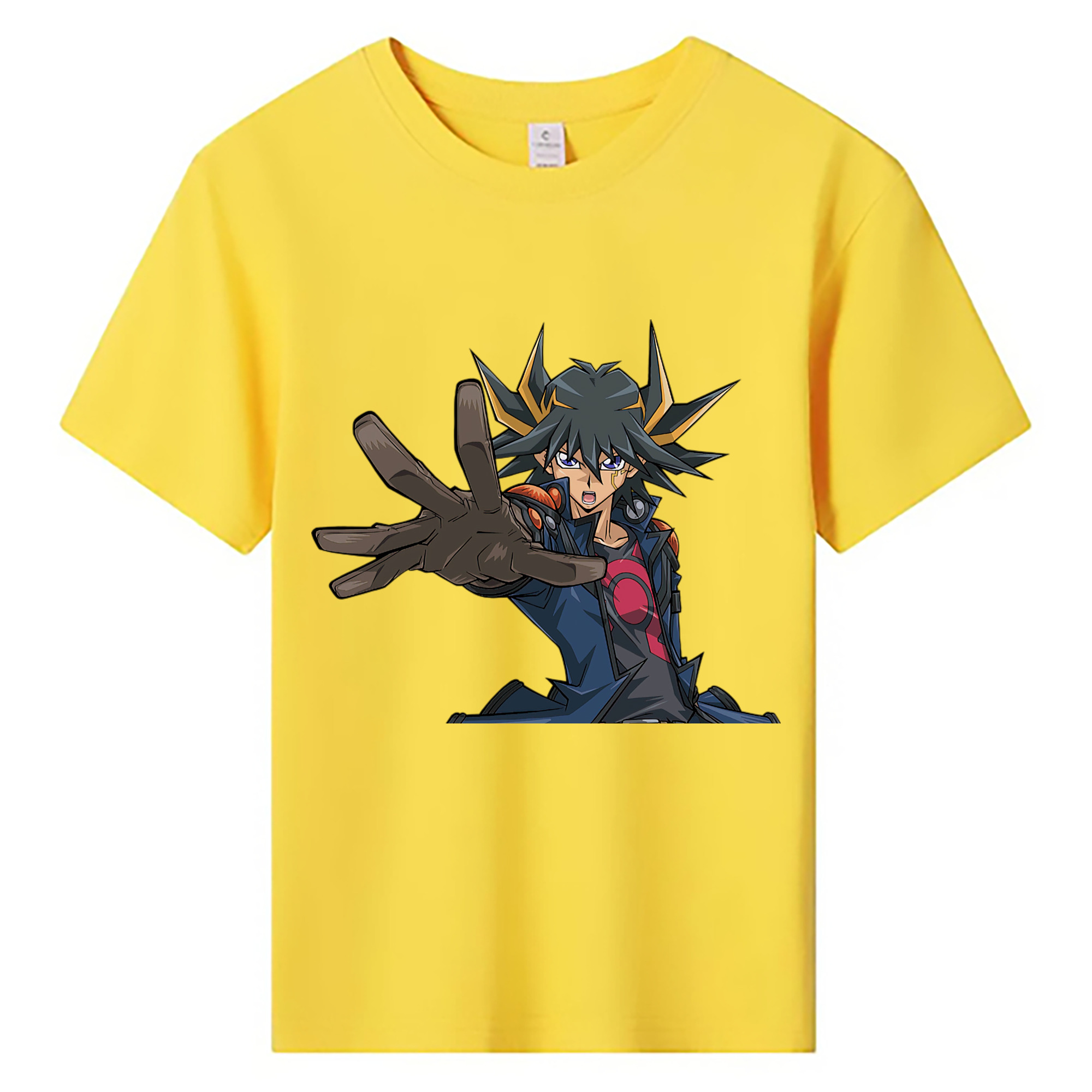 （画像用） 遊☆戯☆王 Yu-Gi-Oh! 綿100％キッズTシャツ（フロントプリント）