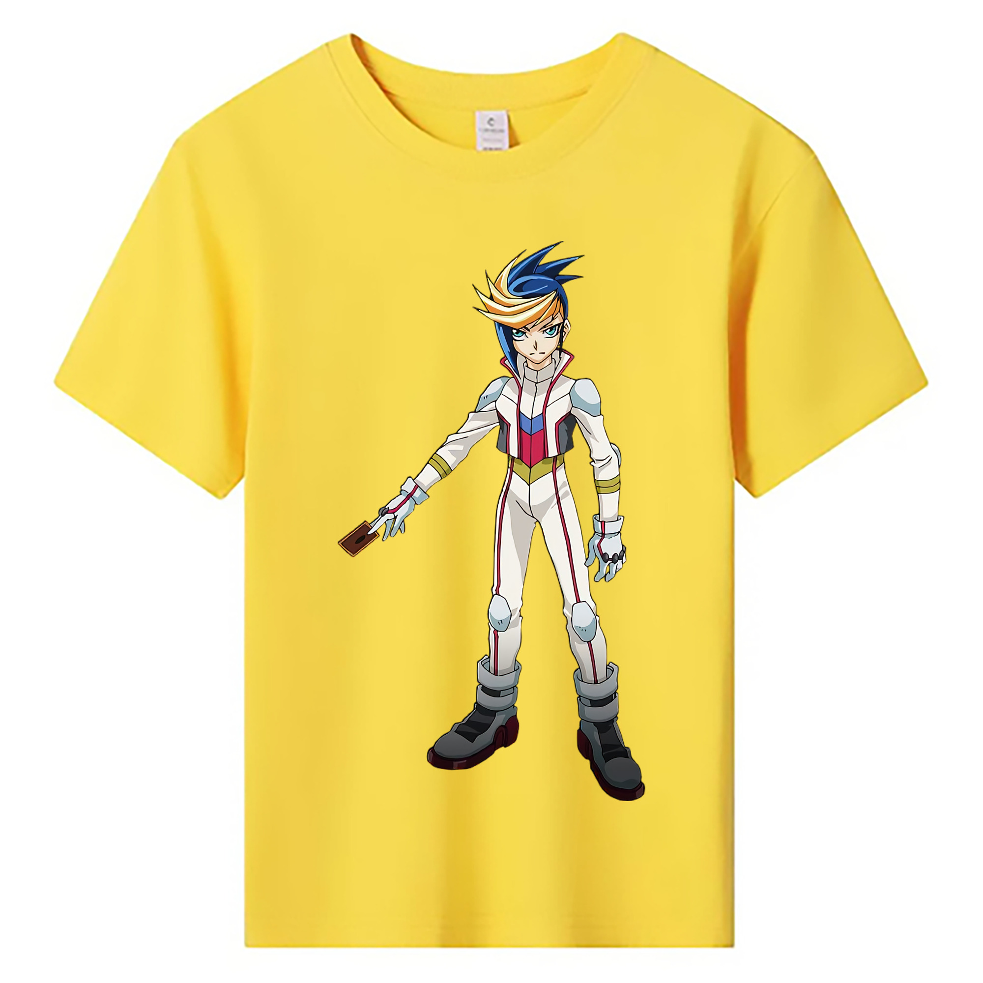 （画像用） 遊☆戯☆王 Yu-Gi-Oh! 綿100％キッズTシャツ（フロントプリント）