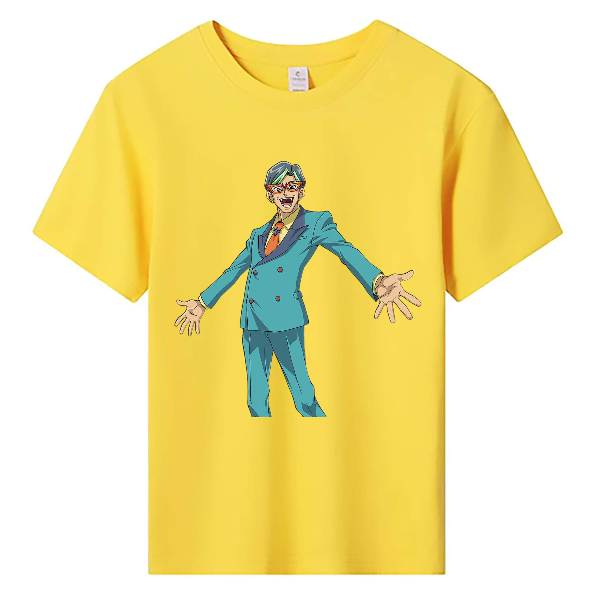 （画像用） 遊☆戯☆王 Yu-Gi-Oh! 綿100％キッズTシャツ（フロントプリント）