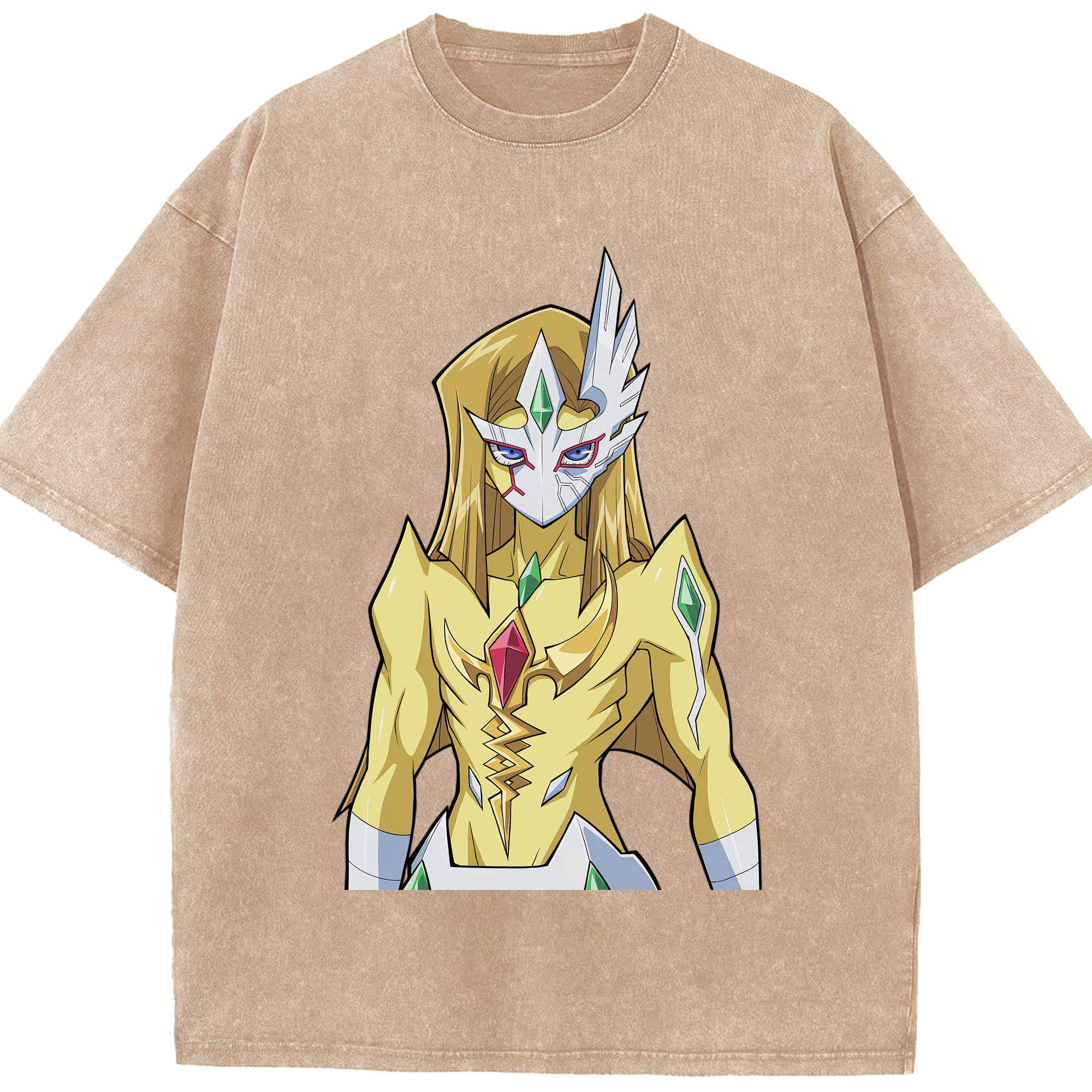 （画像用） 遊☆戯☆王 Yu-Gi-Oh! 綿100% ヴィンテージ風 半袖Tシャツ（フロントプリント）