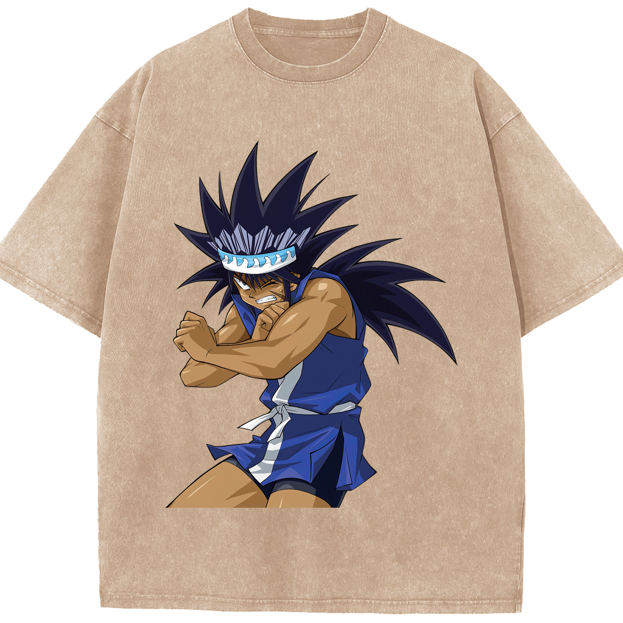 （画像用） 遊☆戯☆王 Yu-Gi-Oh! 綿100% ヴィンテージ風 半袖Tシャツ（フロントプリント）
