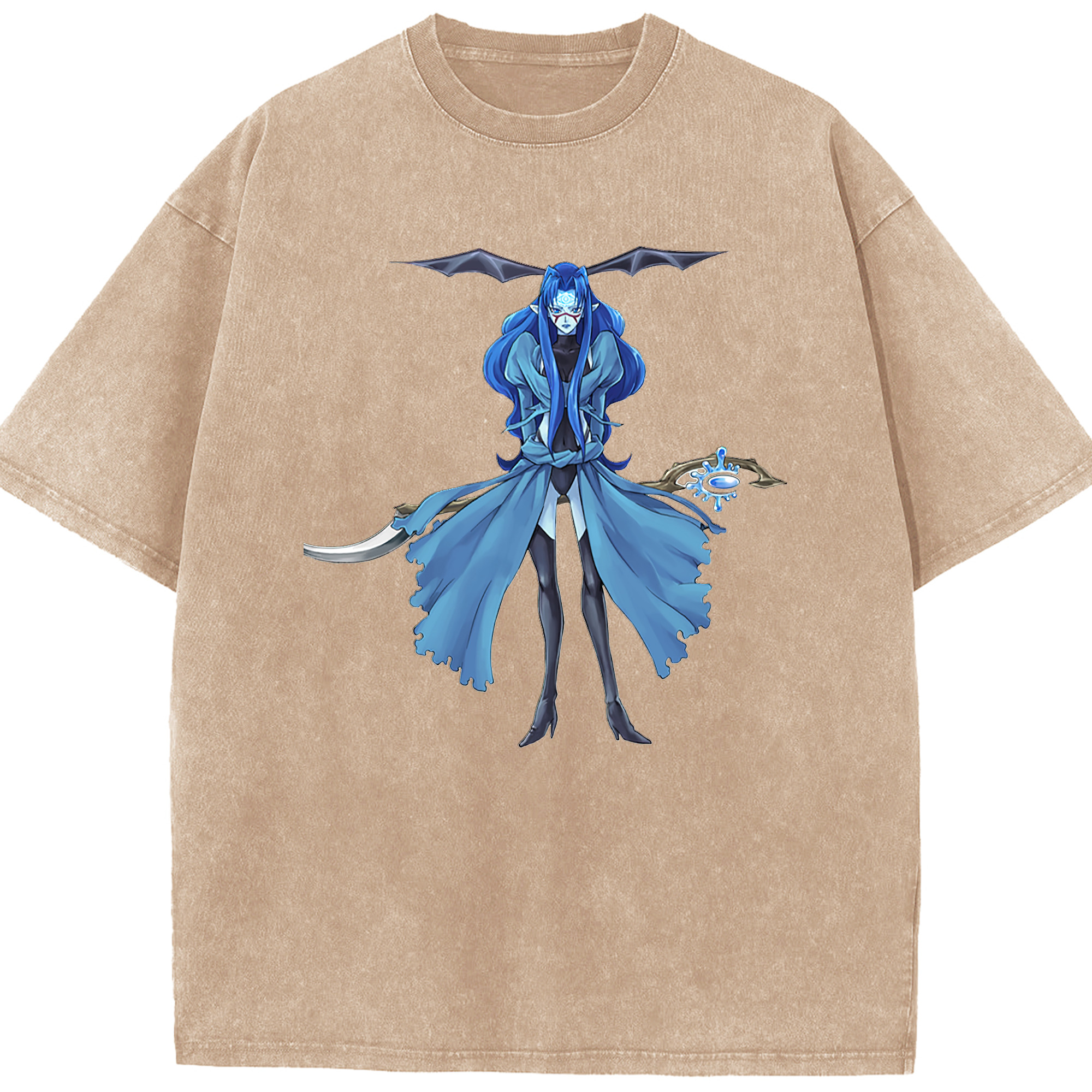 （画像用） 遊☆戯☆王 Yu-Gi-Oh! 綿100% ヴィンテージ風 半袖Tシャツ（フロントプリント）