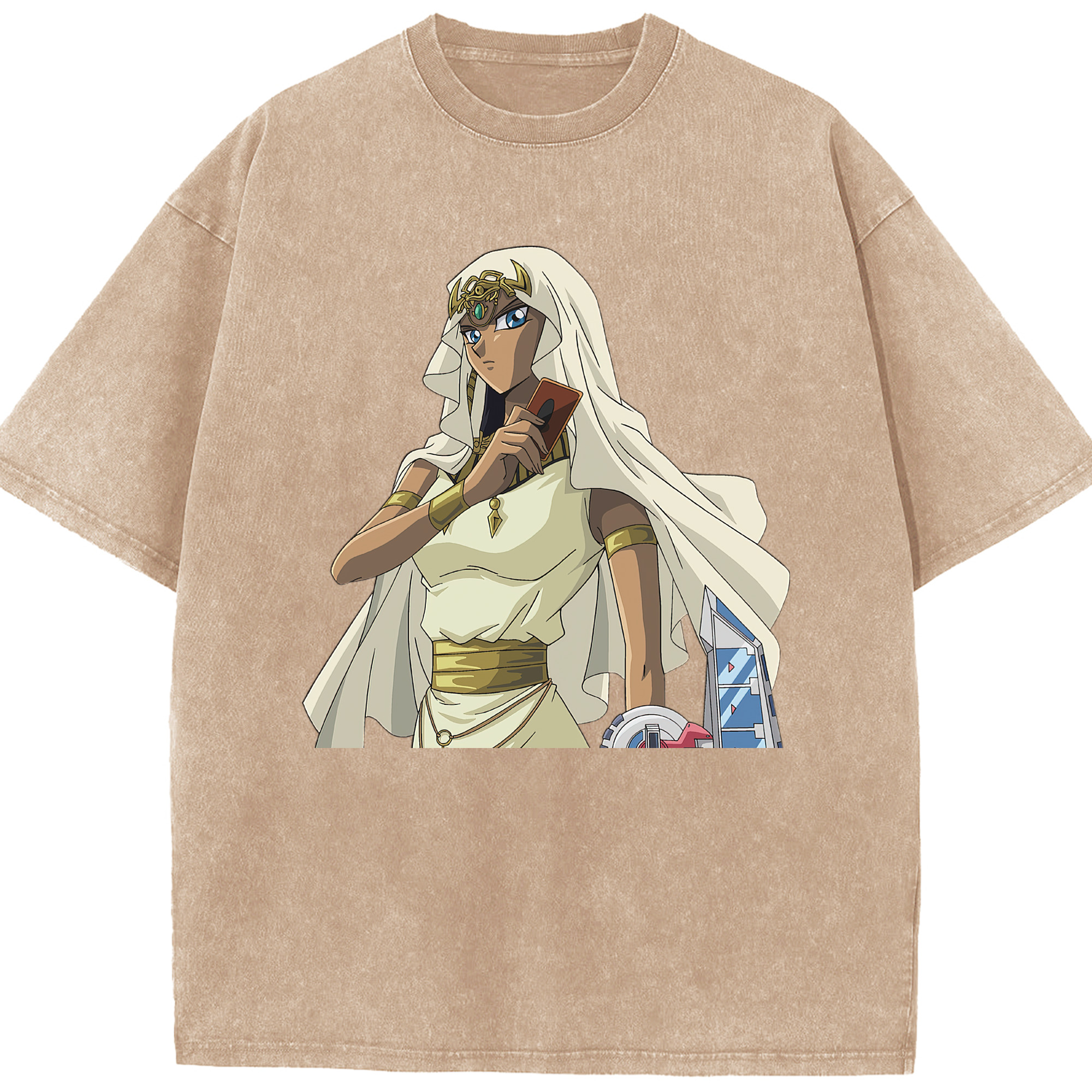 （画像用） 遊☆戯☆王 Yu-Gi-Oh! 綿100% ヴィンテージ風 半袖Tシャツ（フロントプリント）