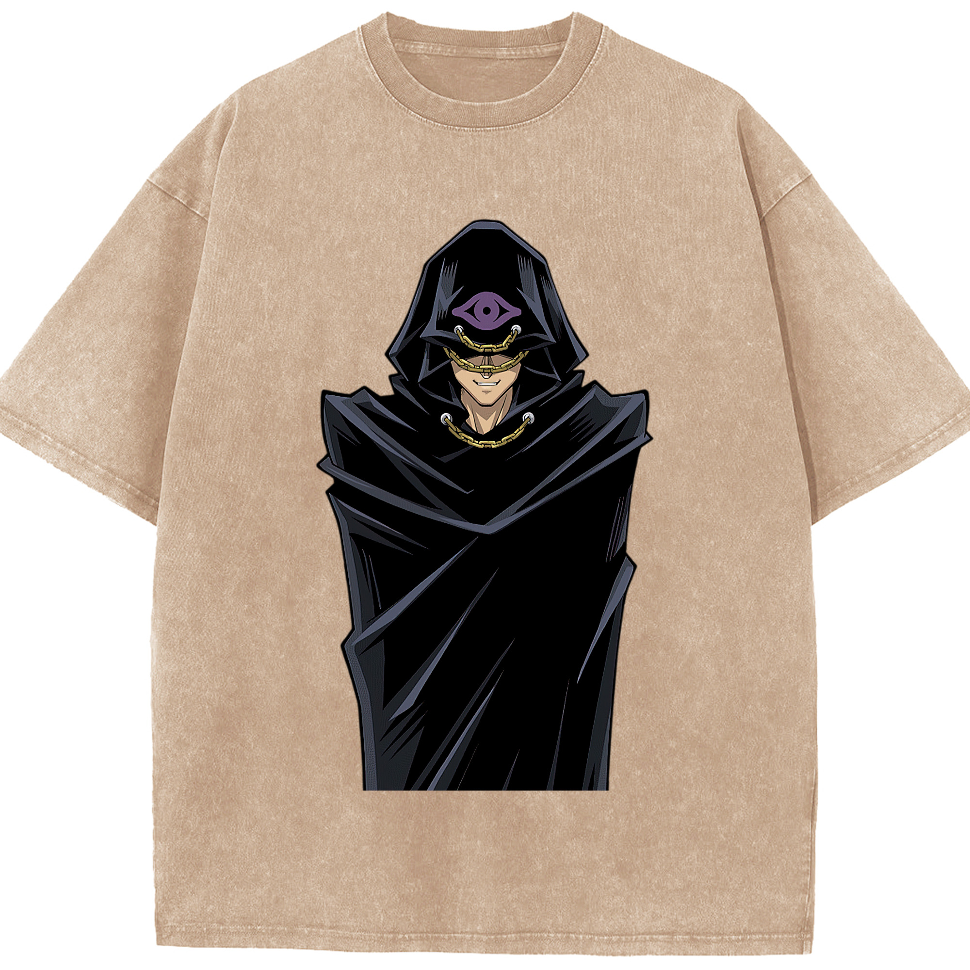 （画像用） 遊☆戯☆王 Yu-Gi-Oh! 綿100% ヴィンテージ風 半袖Tシャツ（フロントプリント）