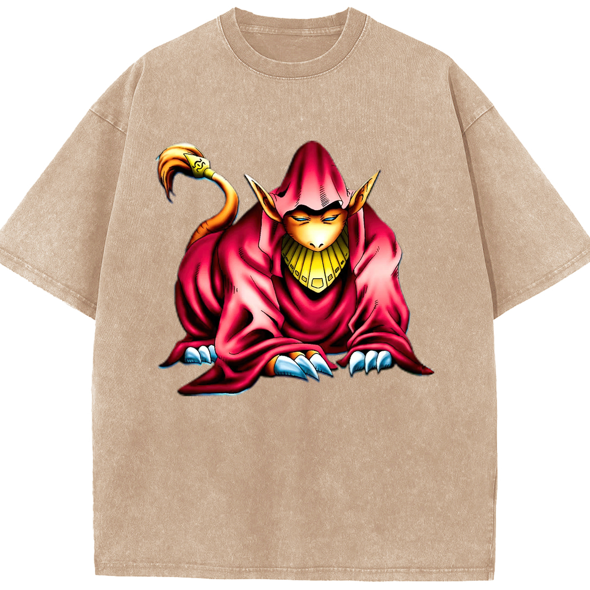 （画像用） 遊☆戯☆王 Yu-Gi-Oh! 綿100% ヴィンテージ風 半袖Tシャツ（フロントプリント）