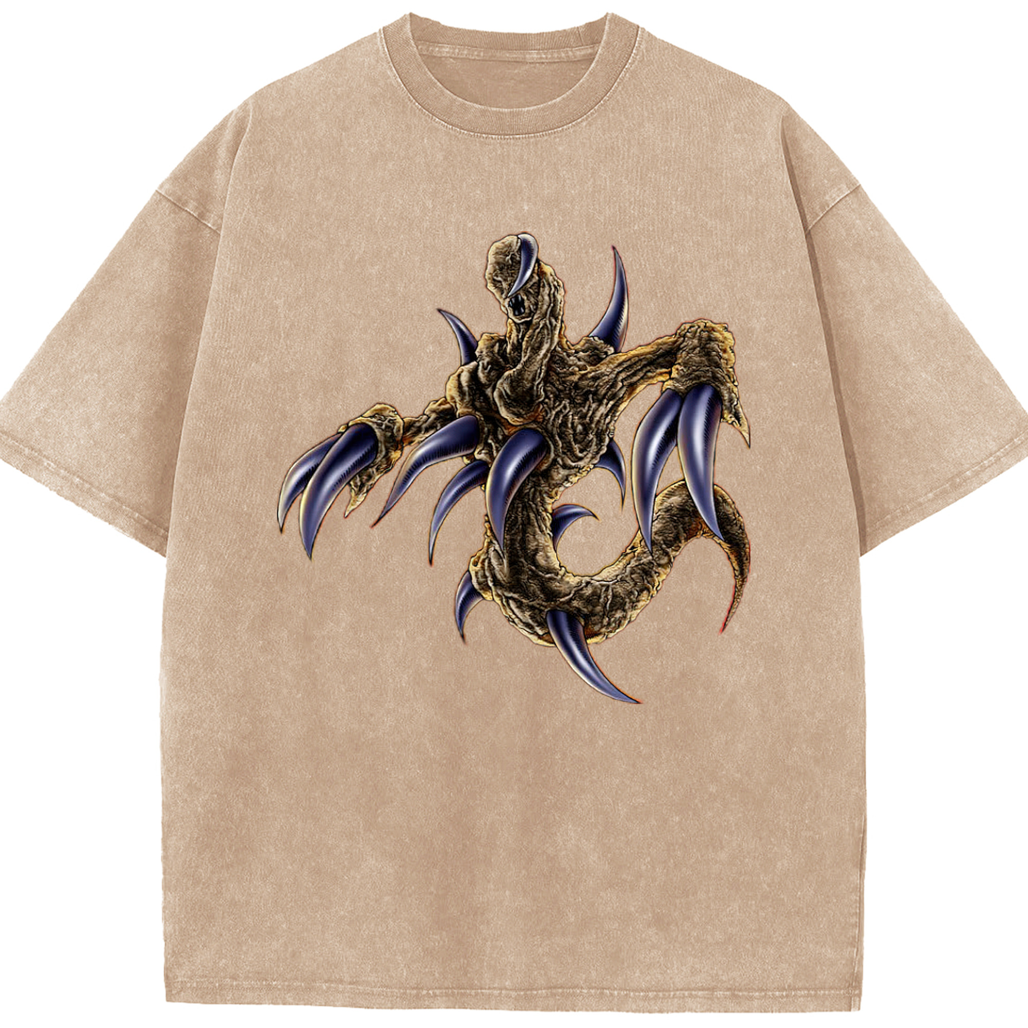 （画像用） 遊☆戯☆王 Yu-Gi-Oh! 綿100% ヴィンテージ風 半袖Tシャツ（フロントプリント）