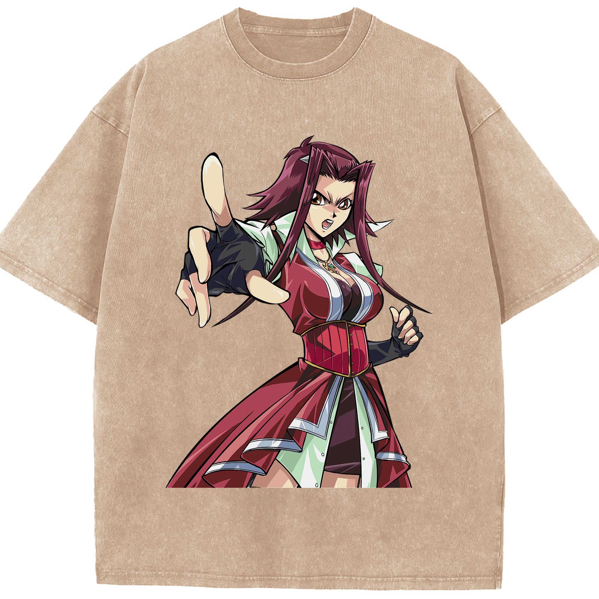 （画像用） 遊☆戯☆王 Yu-Gi-Oh! 綿100% ヴィンテージ風 半袖Tシャツ（フロントプリント）