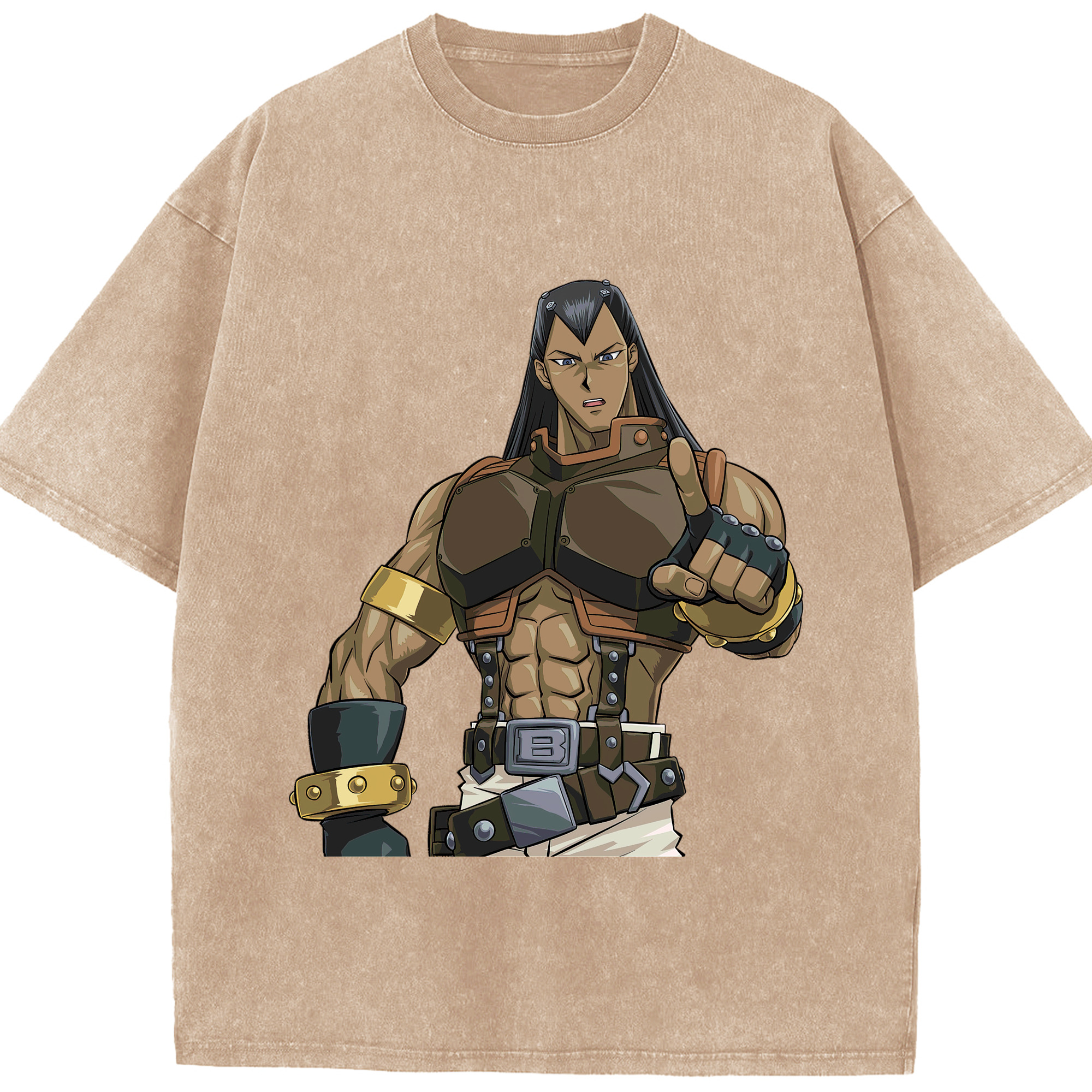 （画像用） 遊☆戯☆王 Yu-Gi-Oh! 綿100% ヴィンテージ風 半袖Tシャツ（フロントプリント）