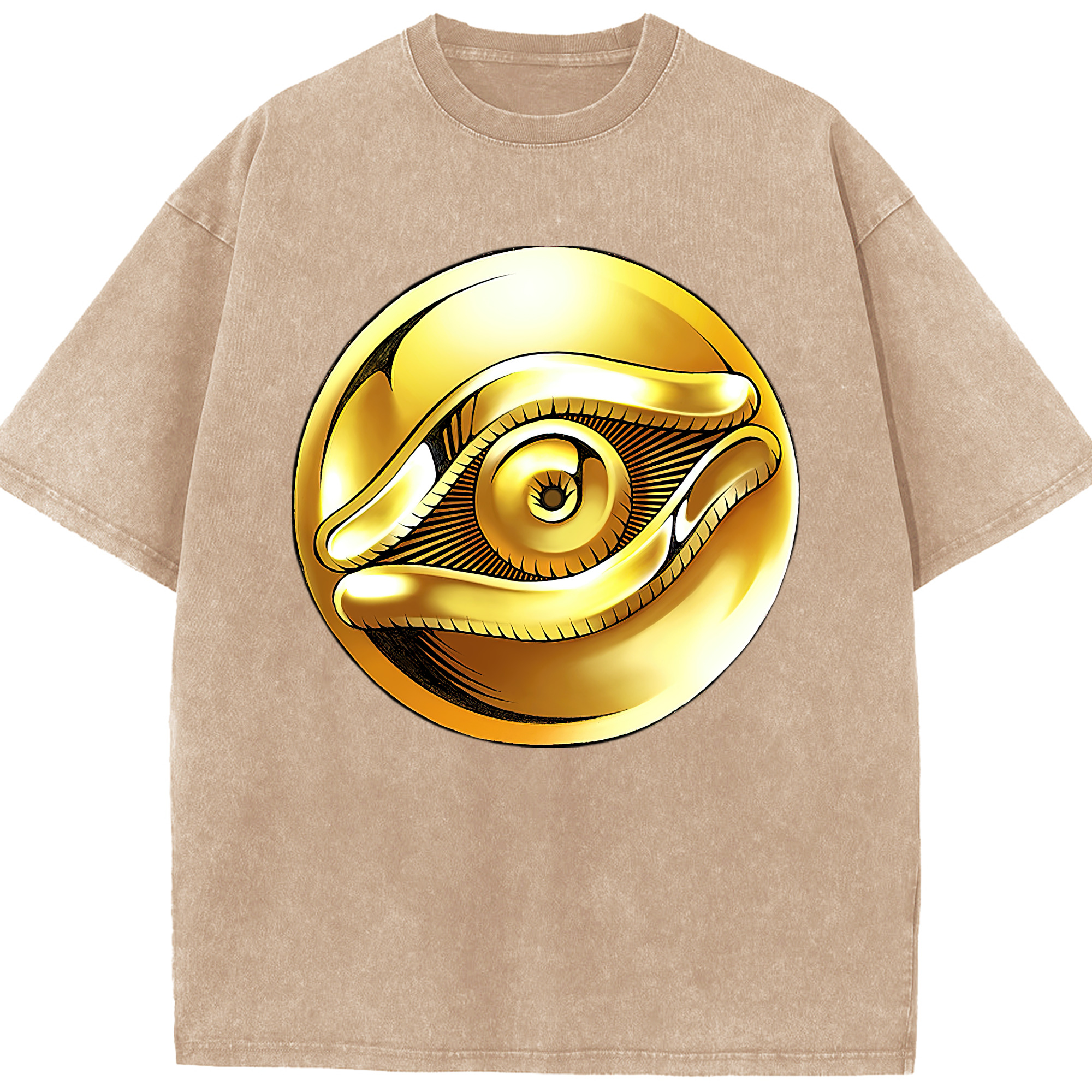 （画像用） 遊☆戯☆王 Yu-Gi-Oh! 綿100% ヴィンテージ風 半袖Tシャツ（フロントプリント）