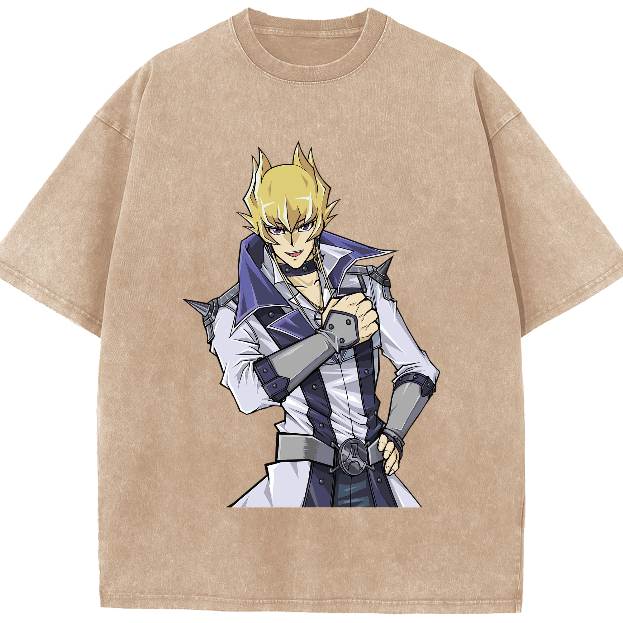 （画像用） 遊☆戯☆王 Yu-Gi-Oh! 綿100% ヴィンテージ風 半袖Tシャツ（フロントプリント）