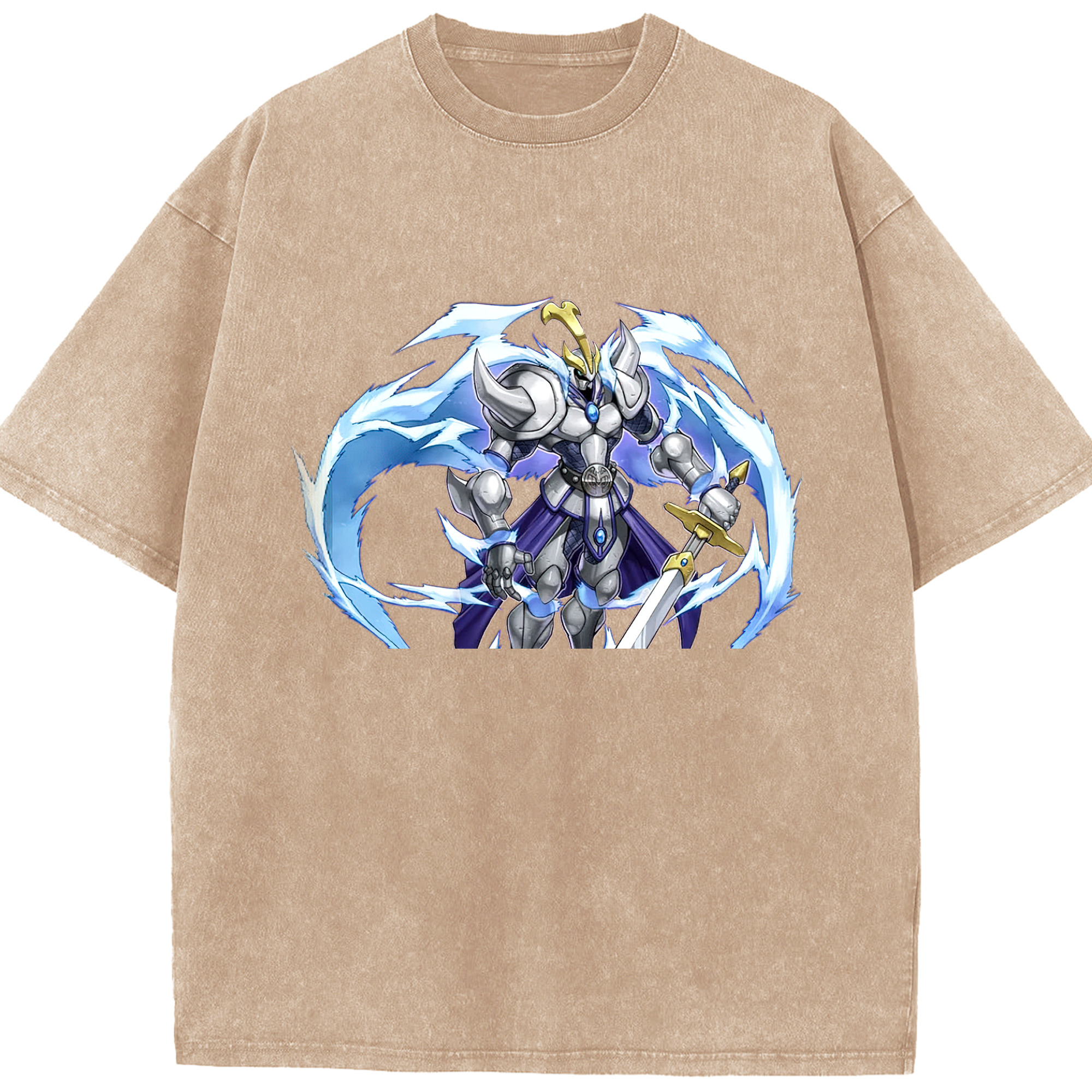 （画像用） 遊☆戯☆王 Yu-Gi-Oh! 綿100% ヴィンテージ風 半袖Tシャツ（フロントプリント）