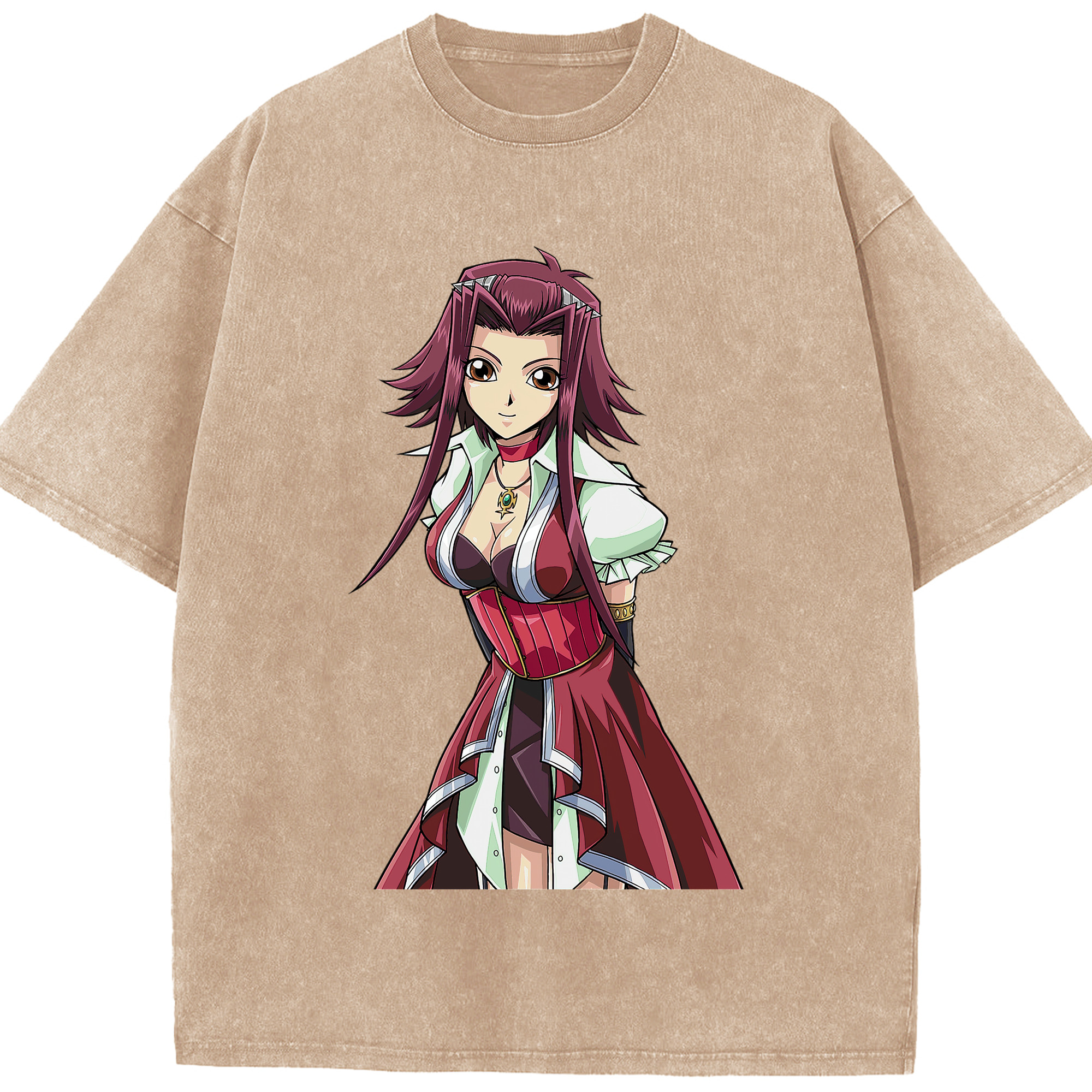（画像用） 遊☆戯☆王 Yu-Gi-Oh! 綿100% ヴィンテージ風 半袖Tシャツ（フロントプリント）