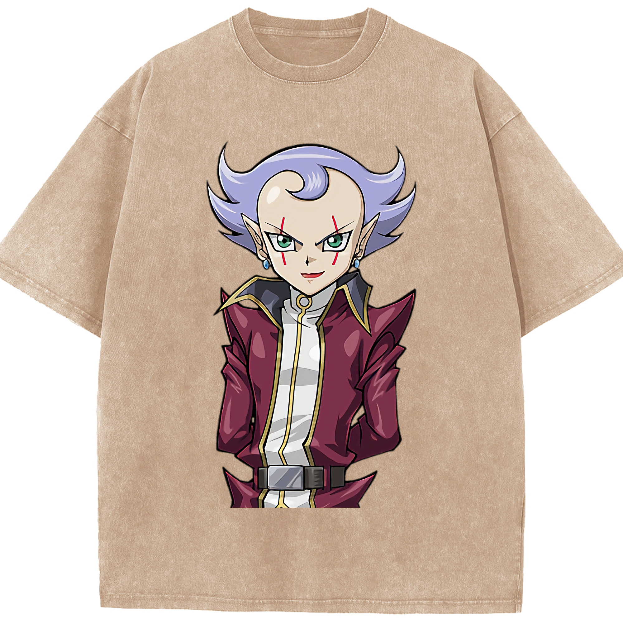 （画像用） 遊☆戯☆王 Yu-Gi-Oh! 綿100% ヴィンテージ風 半袖Tシャツ（フロントプリント）