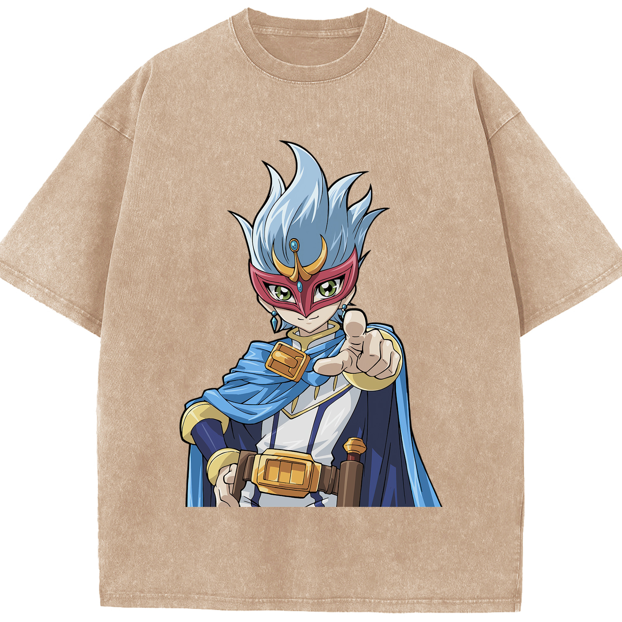 （画像用） 遊☆戯☆王 Yu-Gi-Oh! 綿100% ヴィンテージ風 半袖Tシャツ（フロントプリント）