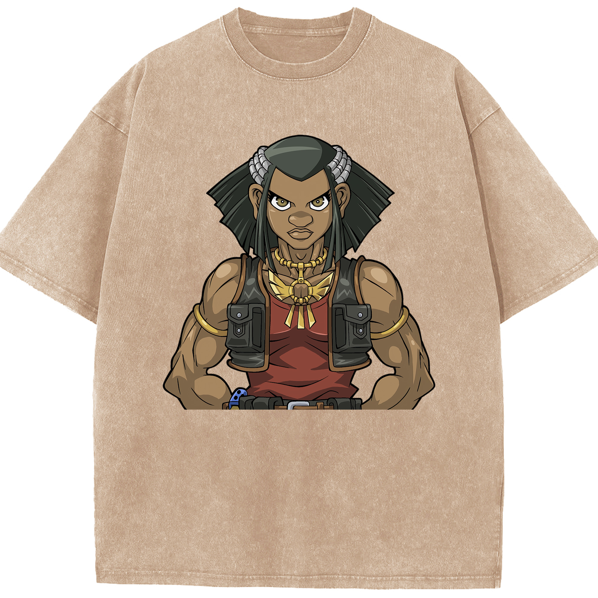 （画像用） 遊☆戯☆王 Yu-Gi-Oh! 綿100% ヴィンテージ風 半袖Tシャツ（フロントプリント）