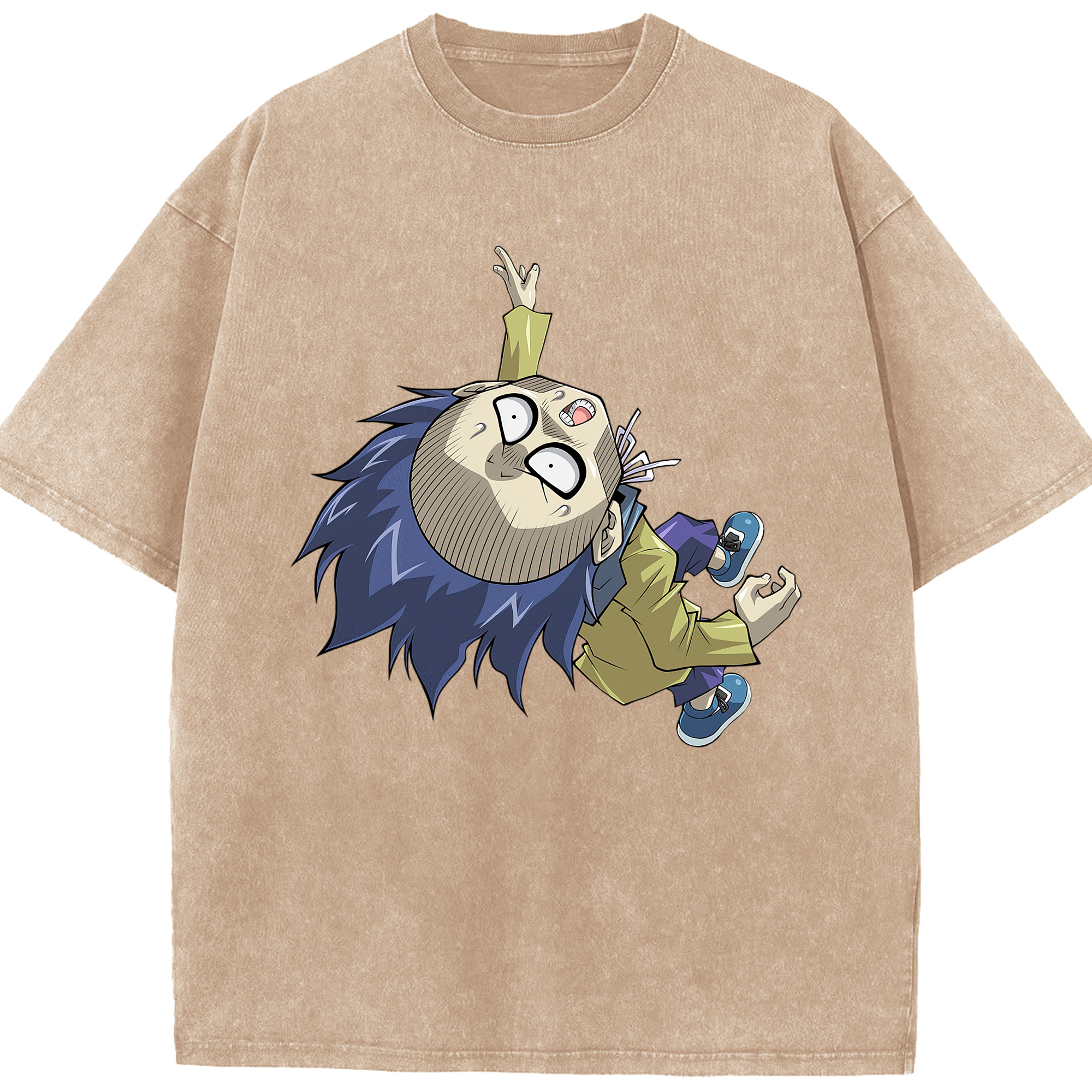 （画像用） 遊☆戯☆王 Yu-Gi-Oh! 綿100% ヴィンテージ風 半袖Tシャツ（フロントプリント）