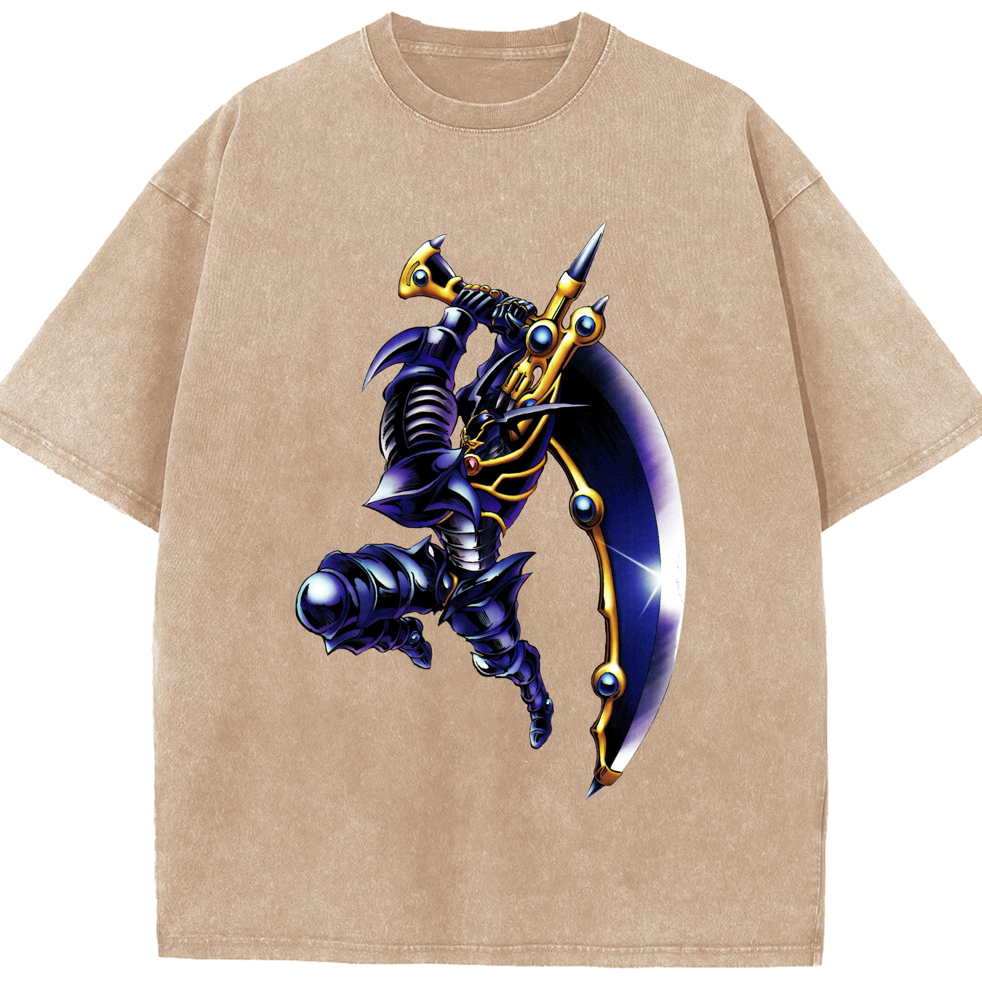 （画像用） 遊☆戯☆王 Yu-Gi-Oh! 綿100% ヴィンテージ風 半袖Tシャツ（フロントプリント）