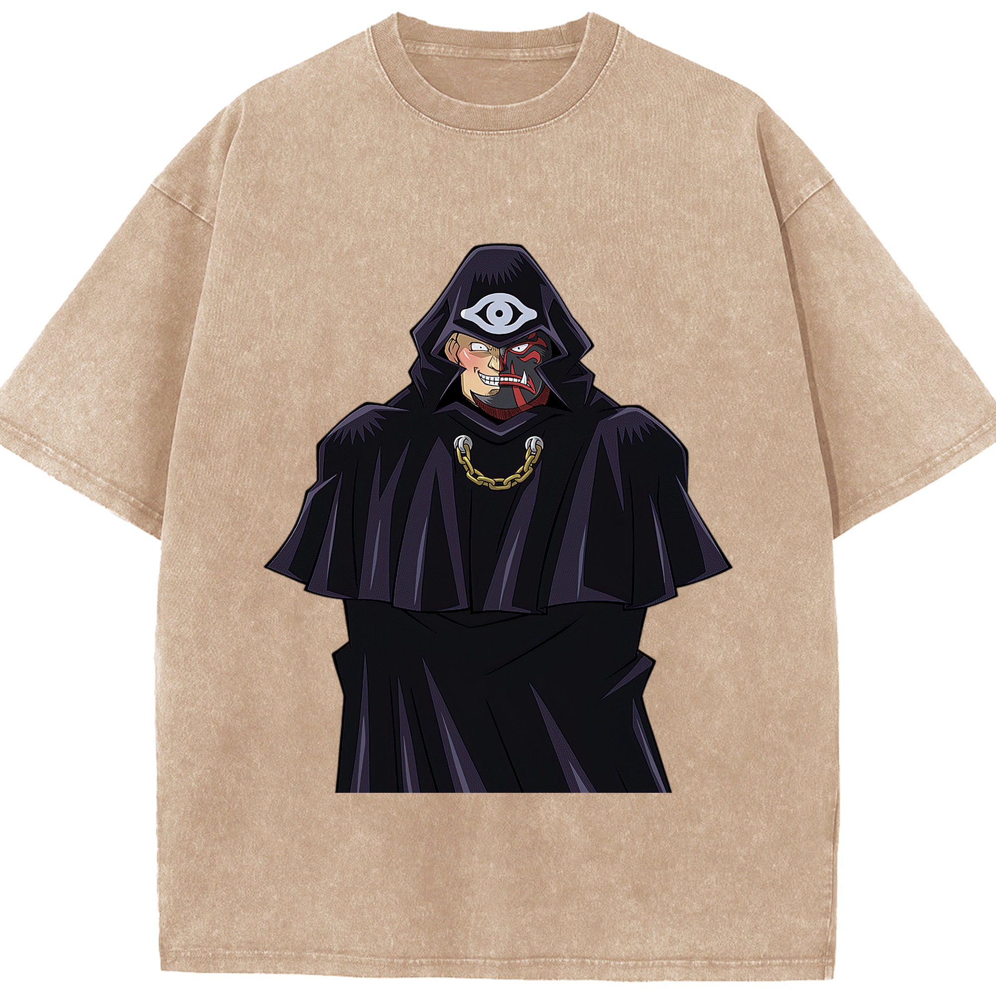 （画像用） 遊☆戯☆王 Yu-Gi-Oh! 綿100% ヴィンテージ風 半袖Tシャツ（フロントプリント）