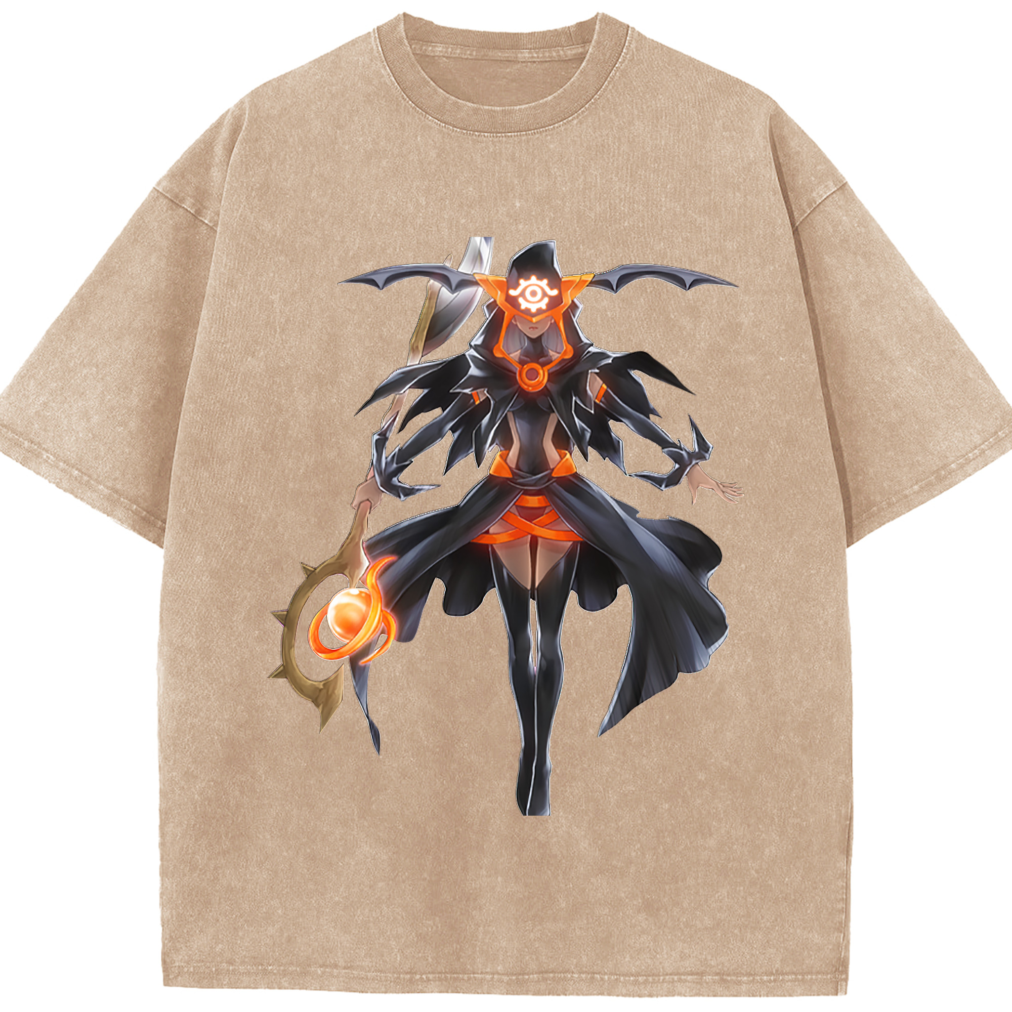 （画像用） 遊☆戯☆王 Yu-Gi-Oh! 綿100% ヴィンテージ風 半袖Tシャツ（フロントプリント）