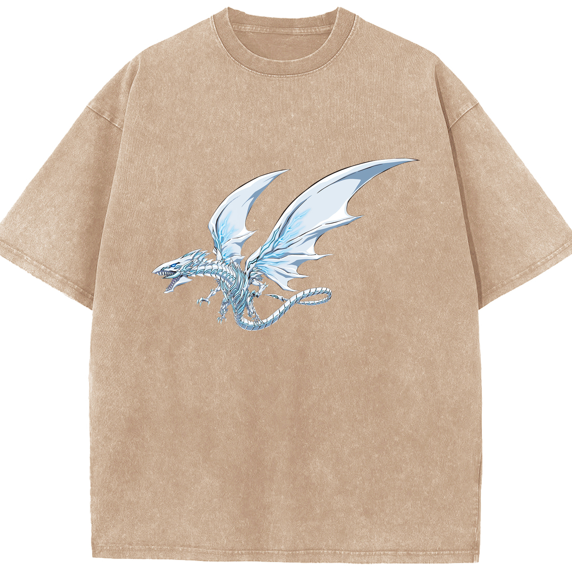 （画像用） 遊☆戯☆王 Yu-Gi-Oh! 綿100% ヴィンテージ風 半袖Tシャツ（フロントプリント）