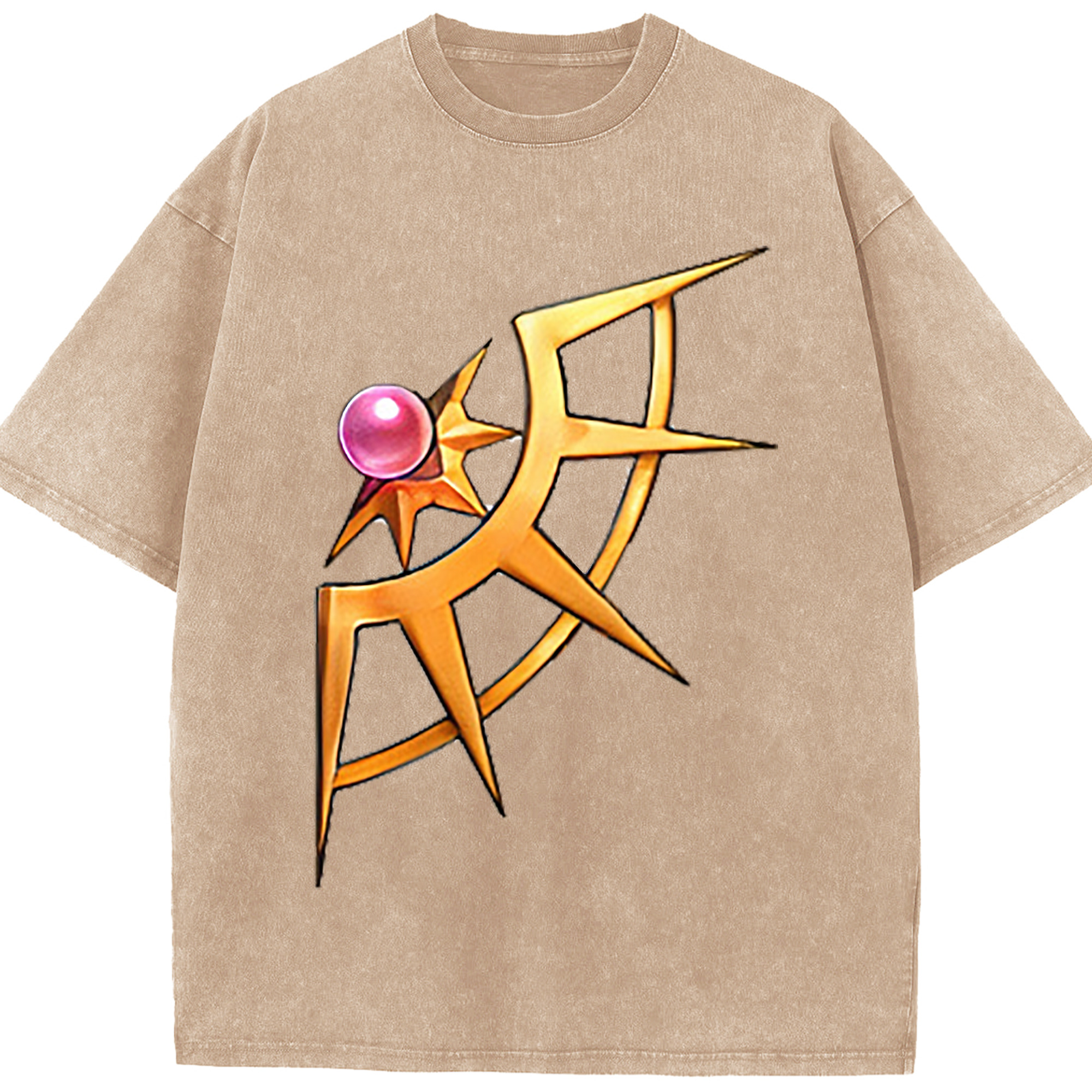 （画像用） 遊☆戯☆王 Yu-Gi-Oh! 綿100% ヴィンテージ風 半袖Tシャツ（フロントプリント）