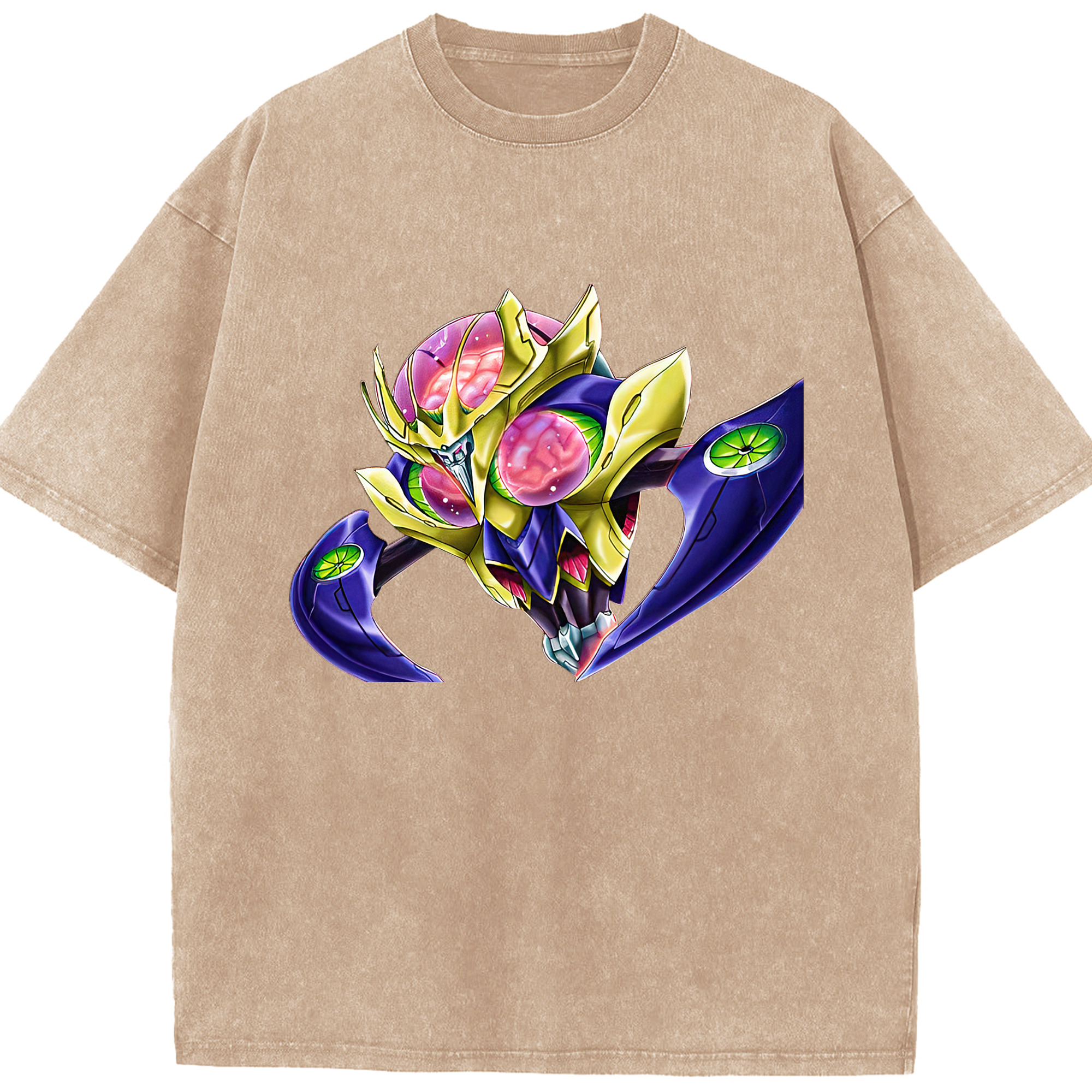 （画像用） 遊☆戯☆王 Yu-Gi-Oh! 綿100% ヴィンテージ風 半袖Tシャツ（フロントプリント）