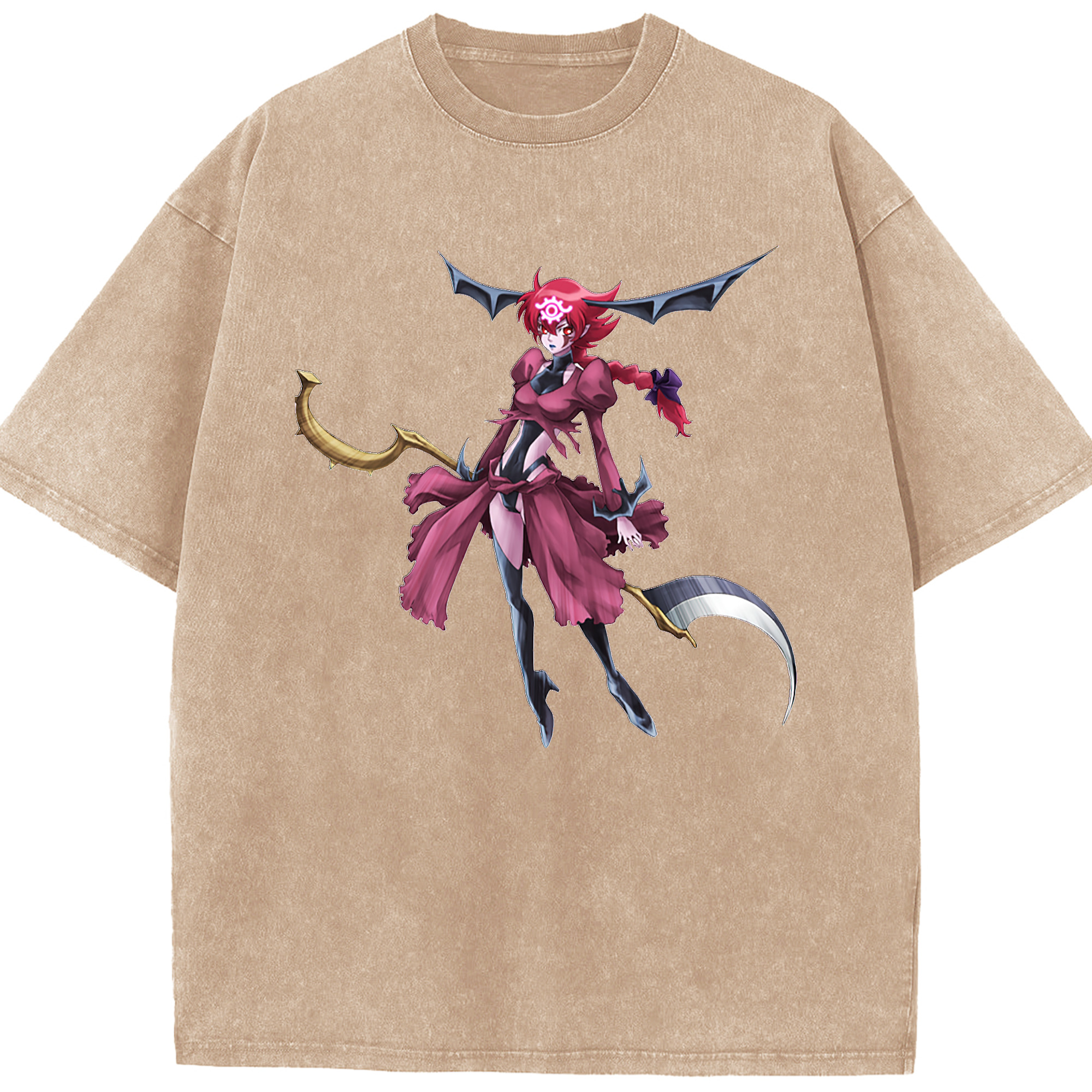 （画像用） 遊☆戯☆王 Yu-Gi-Oh! 綿100% ヴィンテージ風 半袖Tシャツ（フロントプリント）