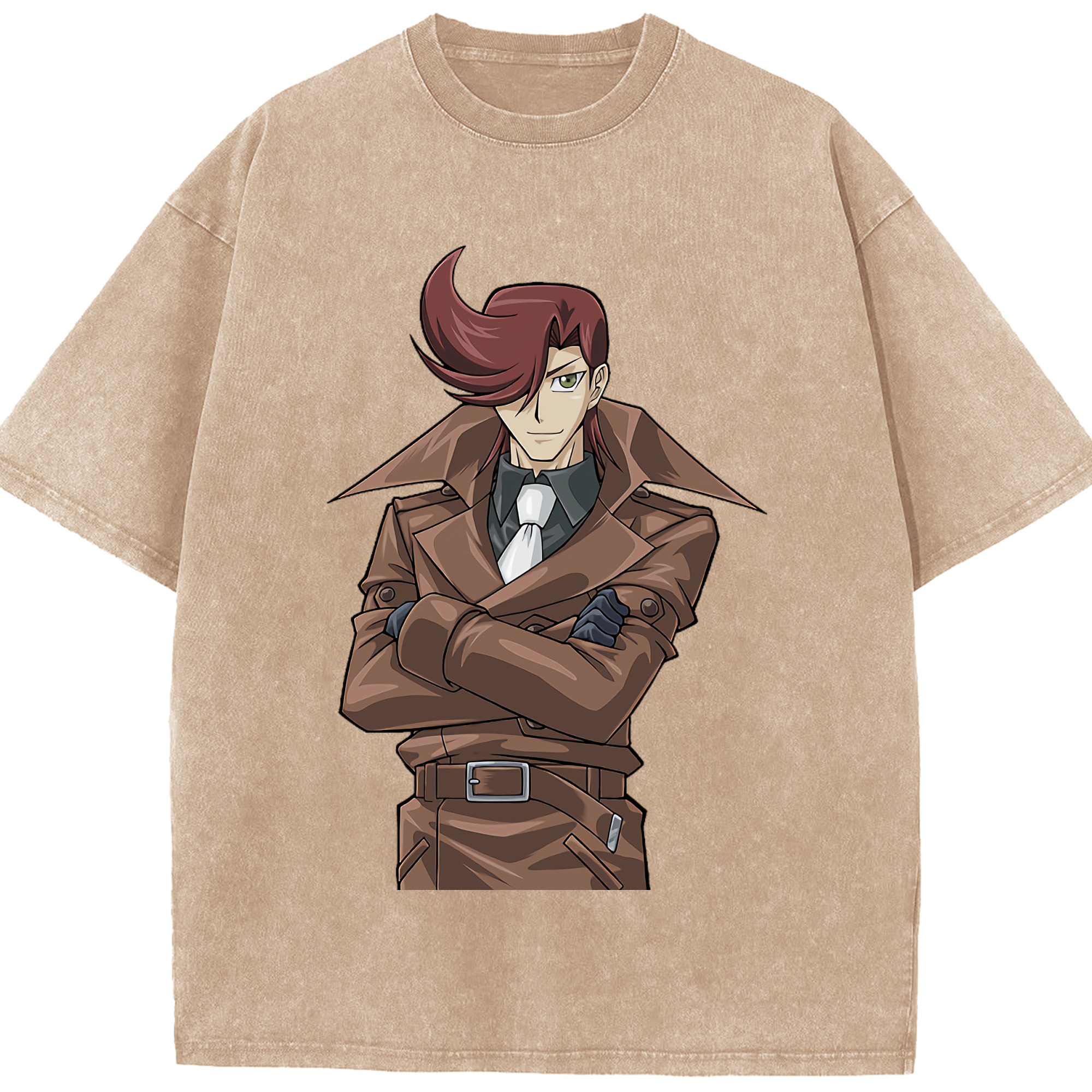 （画像用） 遊☆戯☆王 Yu-Gi-Oh! 綿100% ヴィンテージ風 半袖Tシャツ（フロントプリント）