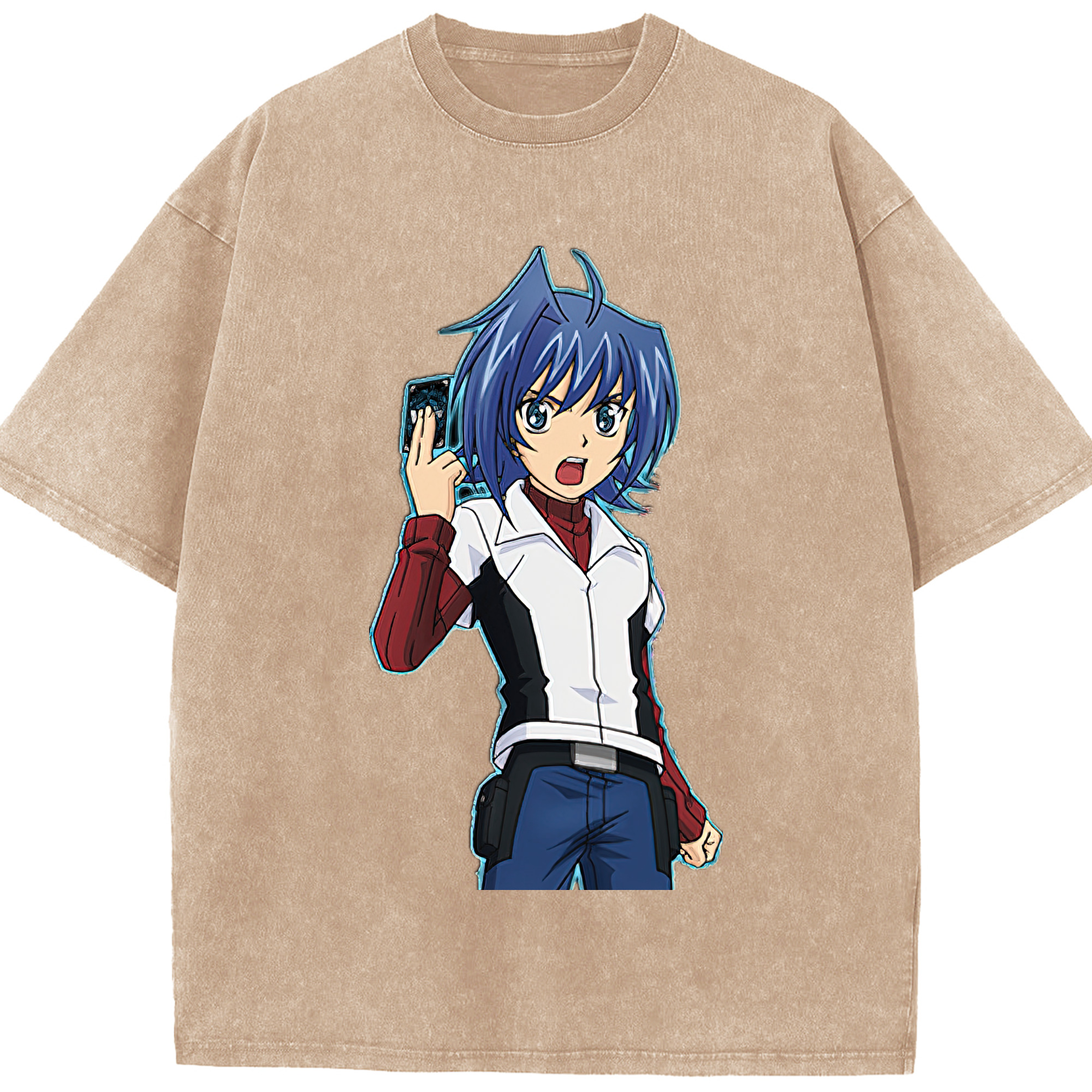（画像用） 遊☆戯☆王 Yu-Gi-Oh! 綿100% ヴィンテージ風 半袖Tシャツ（フロントプリント）