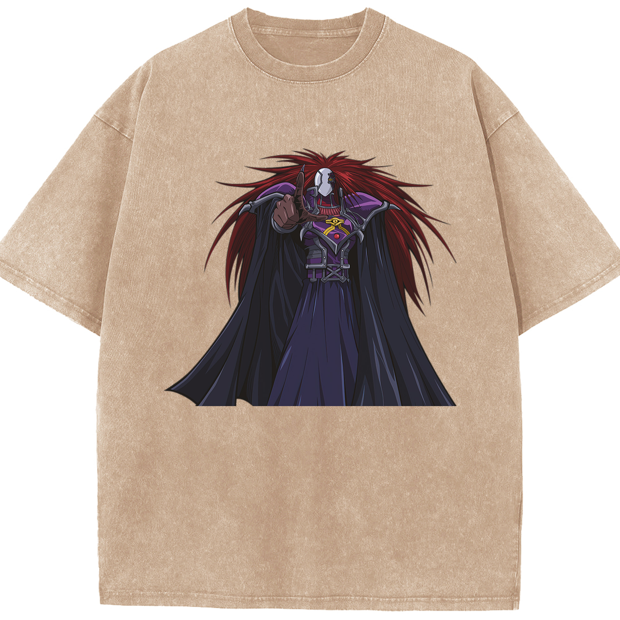 （画像用） 遊☆戯☆王 Yu-Gi-Oh! 綿100% ヴィンテージ風 半袖Tシャツ（フロントプリント）