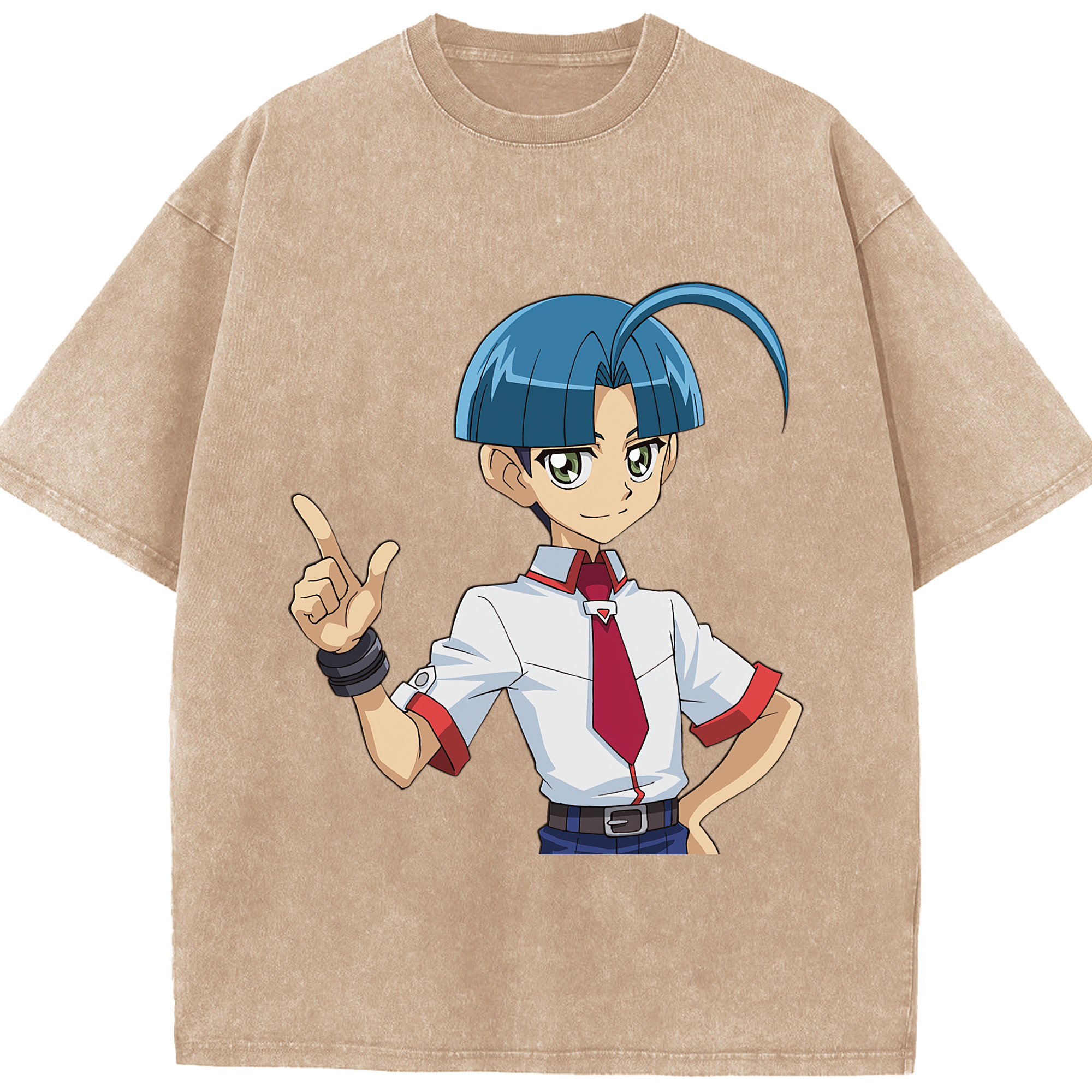 （画像用） 遊☆戯☆王 Yu-Gi-Oh! 綿100% ヴィンテージ風 半袖Tシャツ（フロントプリント）