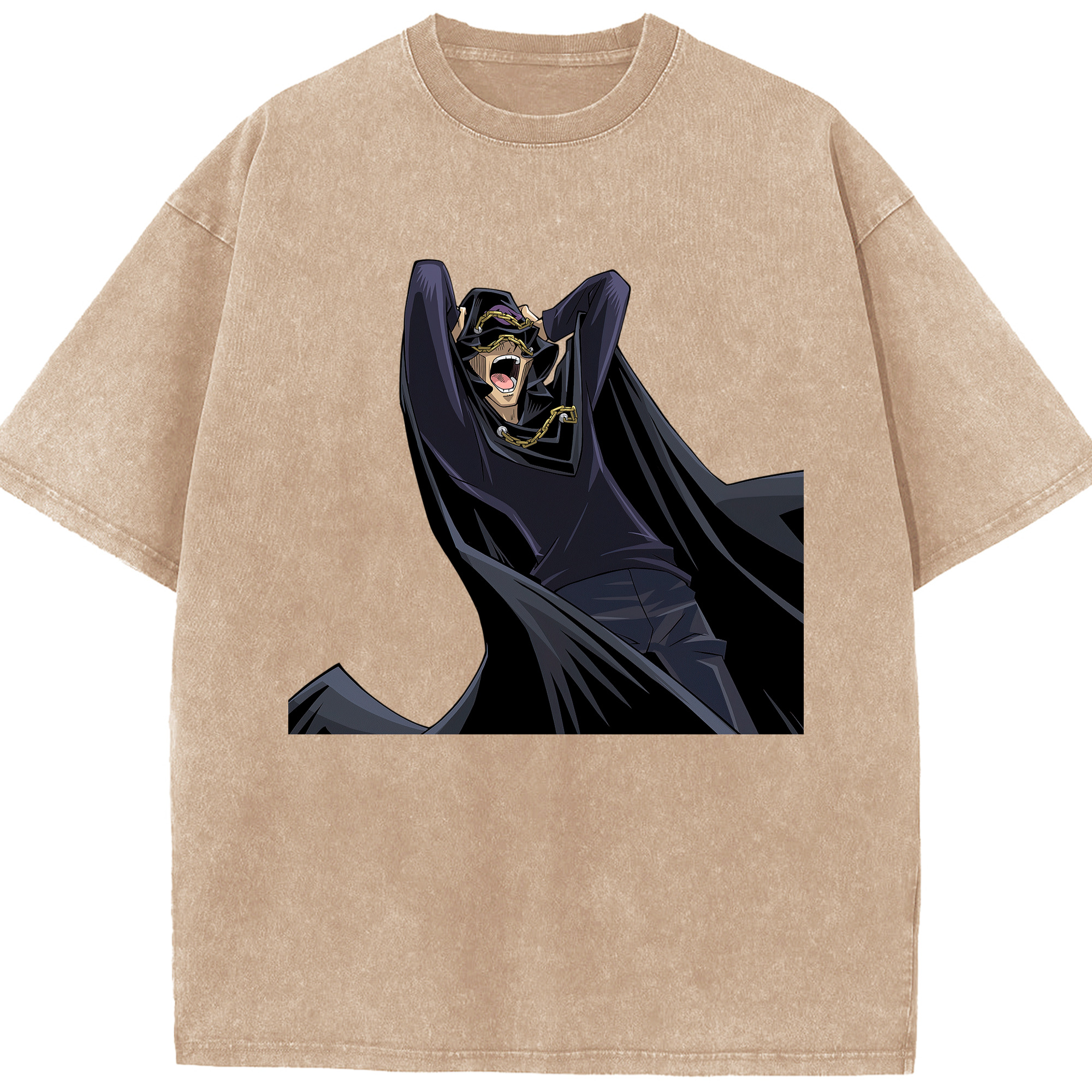 （画像用） 遊☆戯☆王 Yu-Gi-Oh! 綿100% ヴィンテージ風 半袖Tシャツ（フロントプリント）