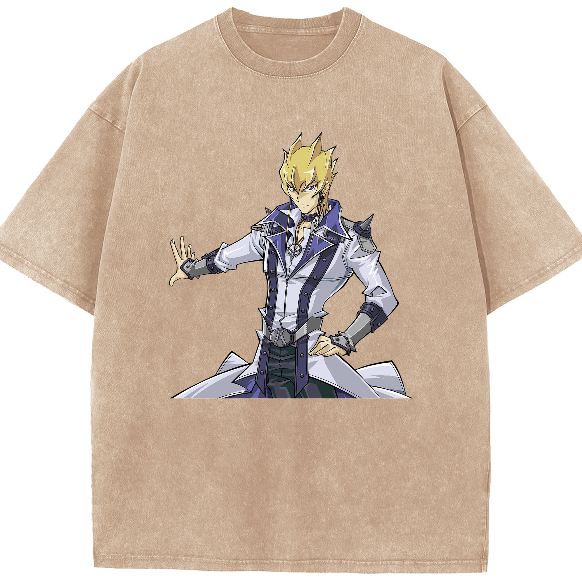 （画像用） 遊☆戯☆王 Yu-Gi-Oh! 綿100% ヴィンテージ風 半袖Tシャツ（フロントプリント）