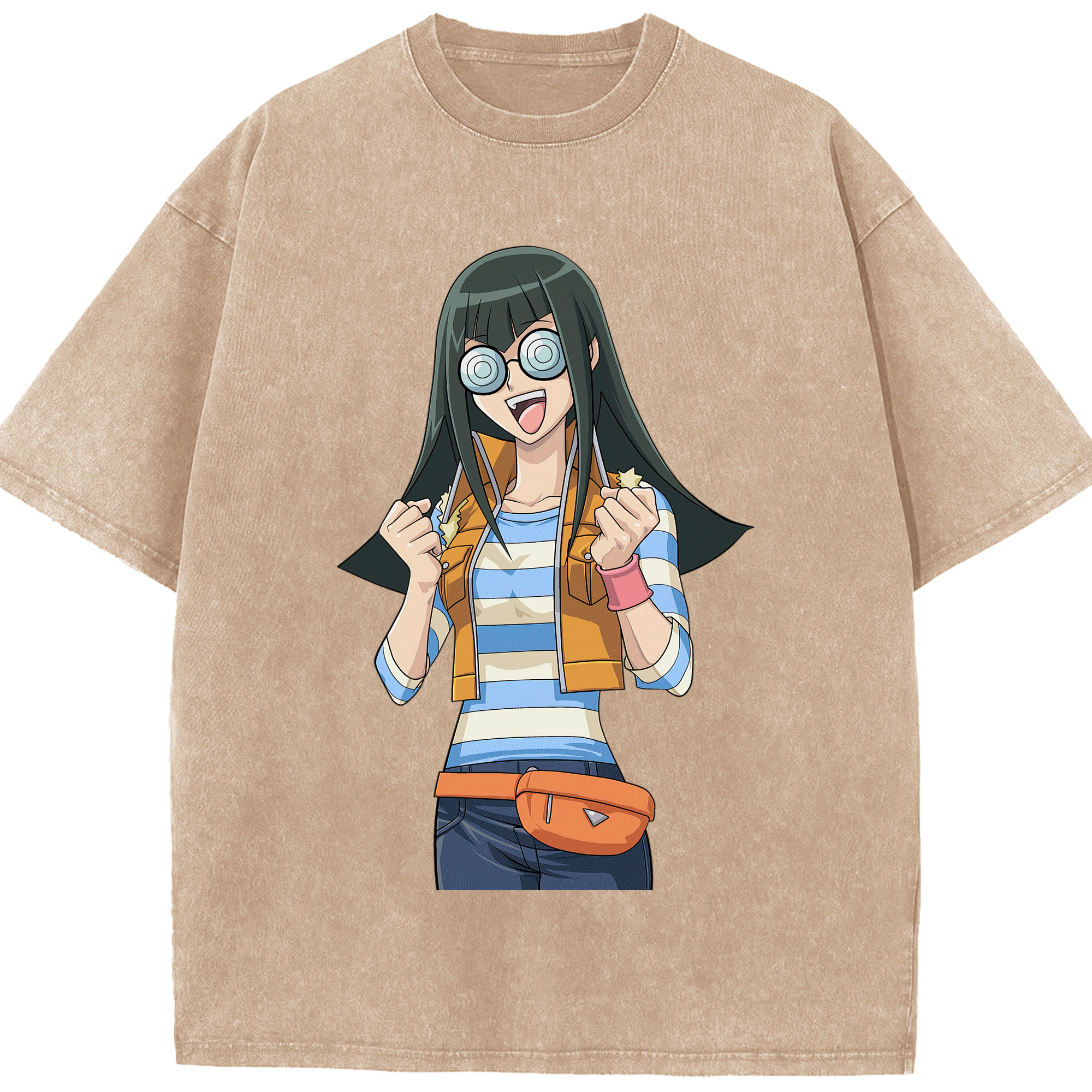 （画像用） 遊☆戯☆王 Yu-Gi-Oh! 綿100% ヴィンテージ風 半袖Tシャツ（フロントプリント）