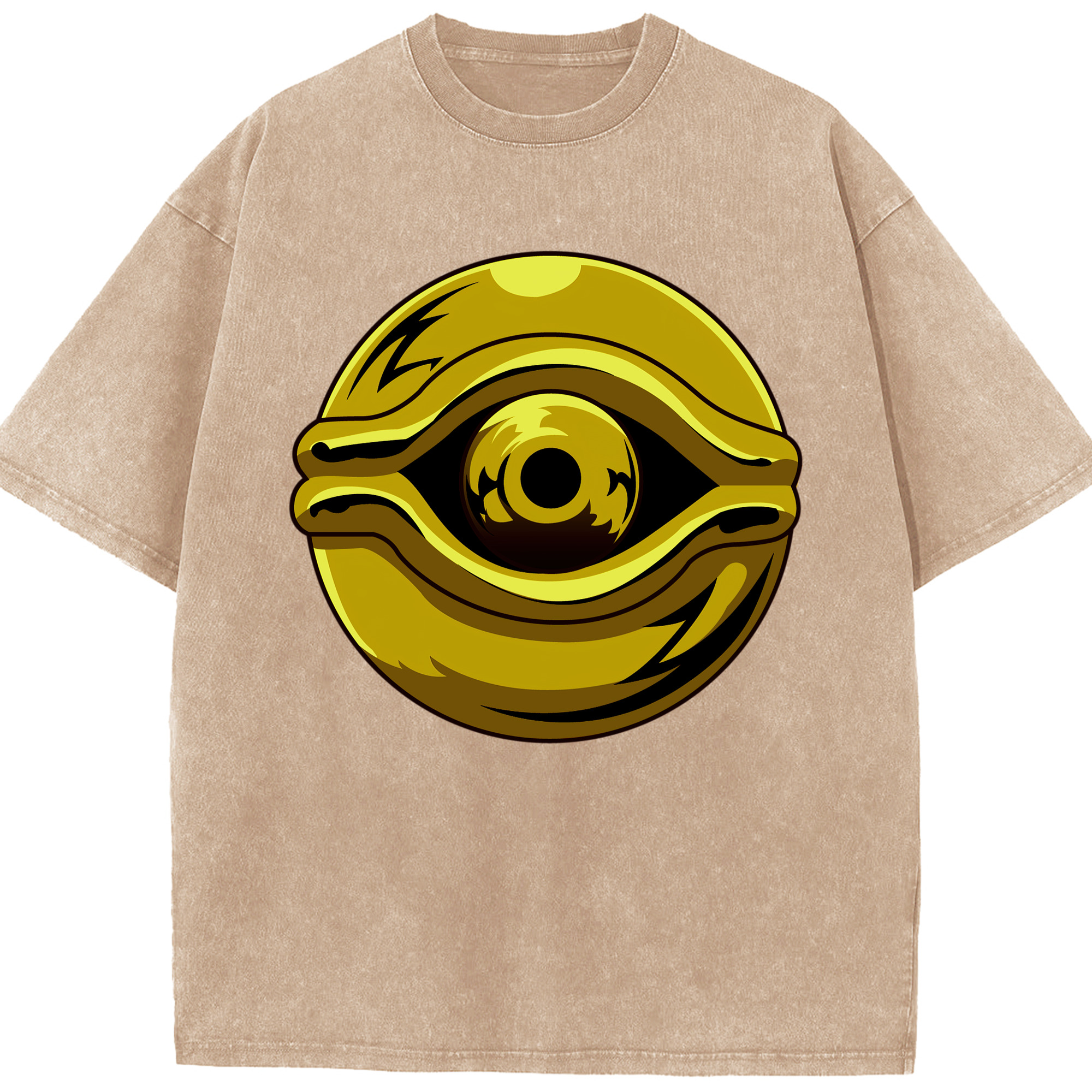 （画像用） 遊☆戯☆王 Yu-Gi-Oh! 綿100% ヴィンテージ風 半袖Tシャツ（フロントプリント）