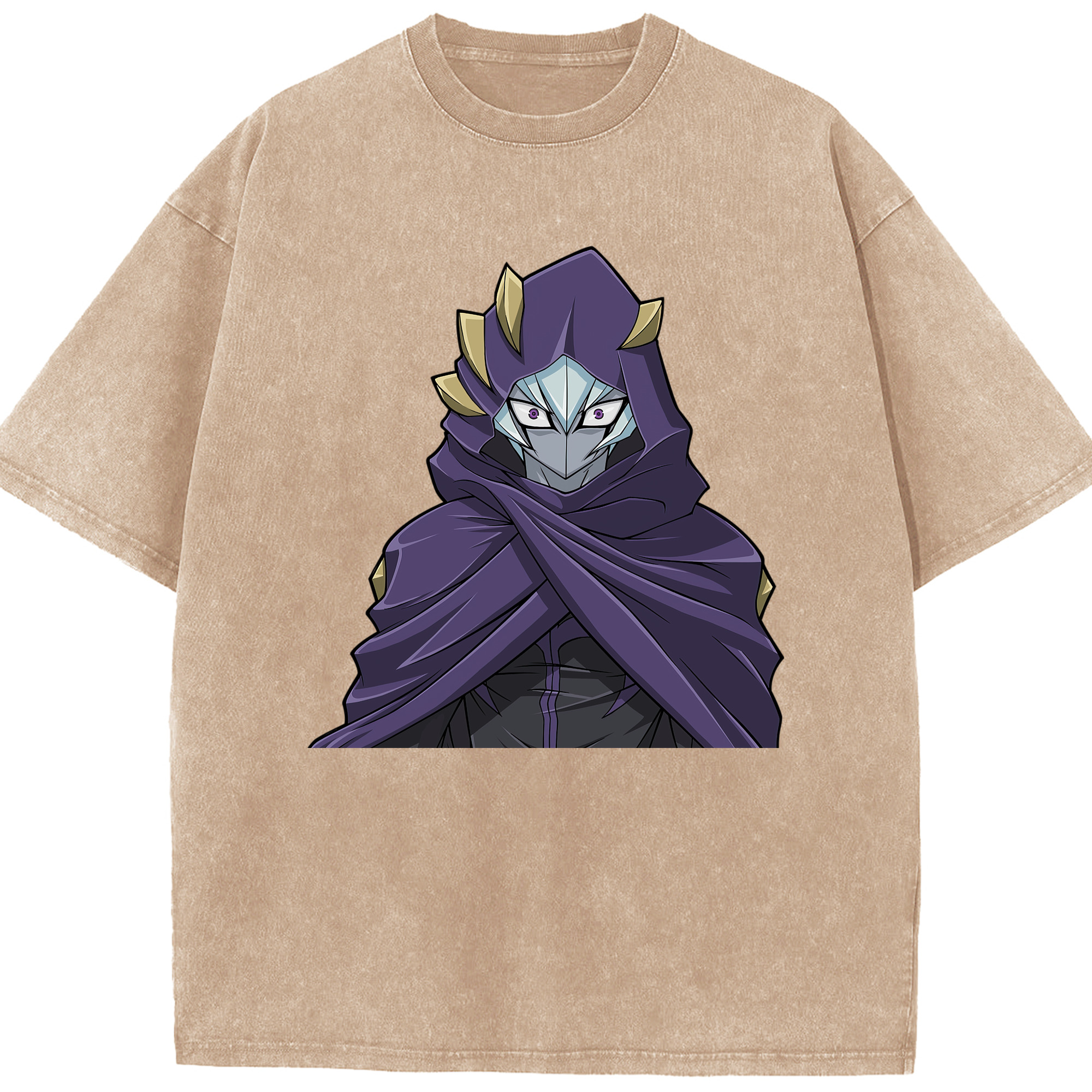 （画像用） 遊☆戯☆王 Yu-Gi-Oh! 綿100% ヴィンテージ風 半袖Tシャツ（フロントプリント）