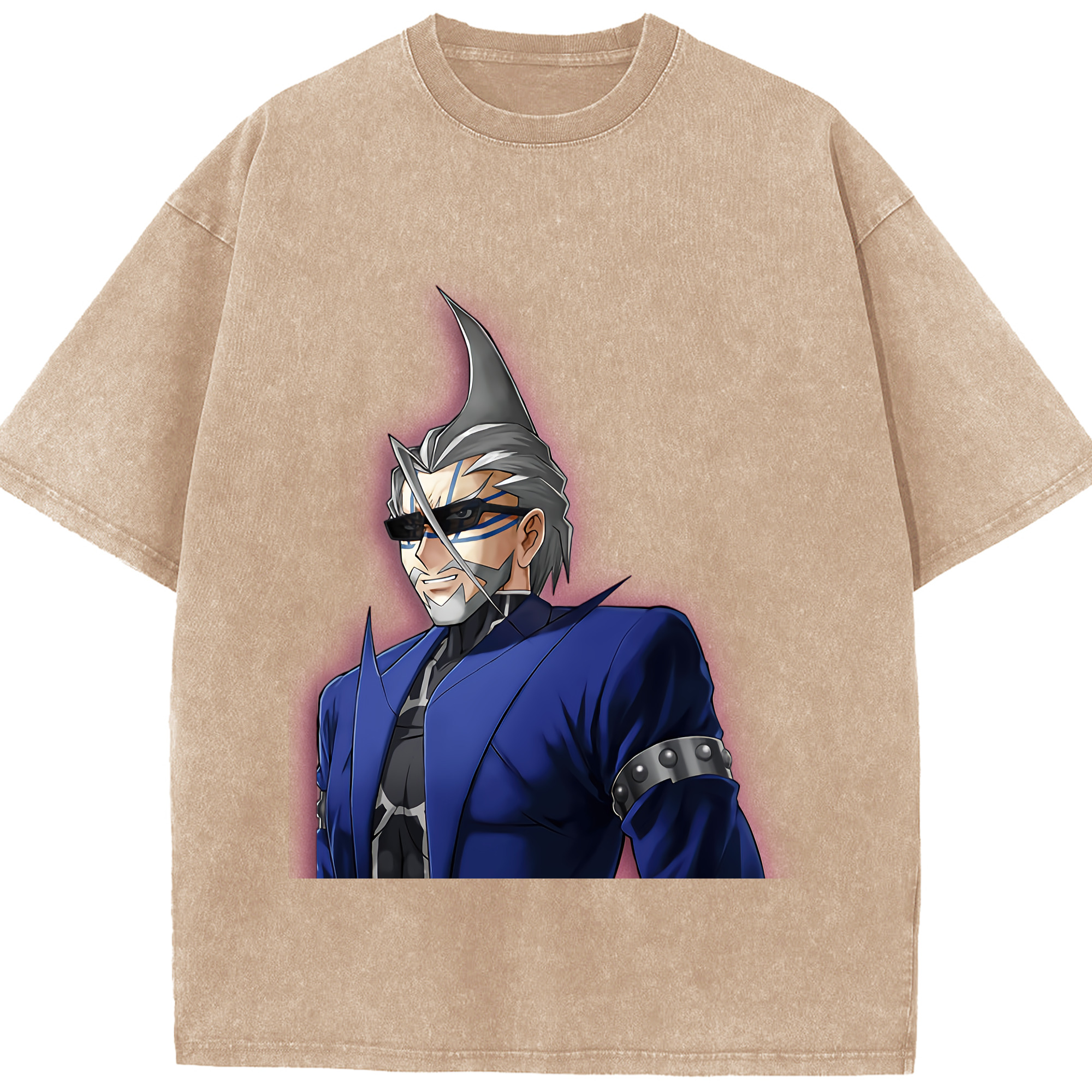 （画像用） 遊☆戯☆王 Yu-Gi-Oh! 綿100% ヴィンテージ風 半袖Tシャツ（フロントプリント）
