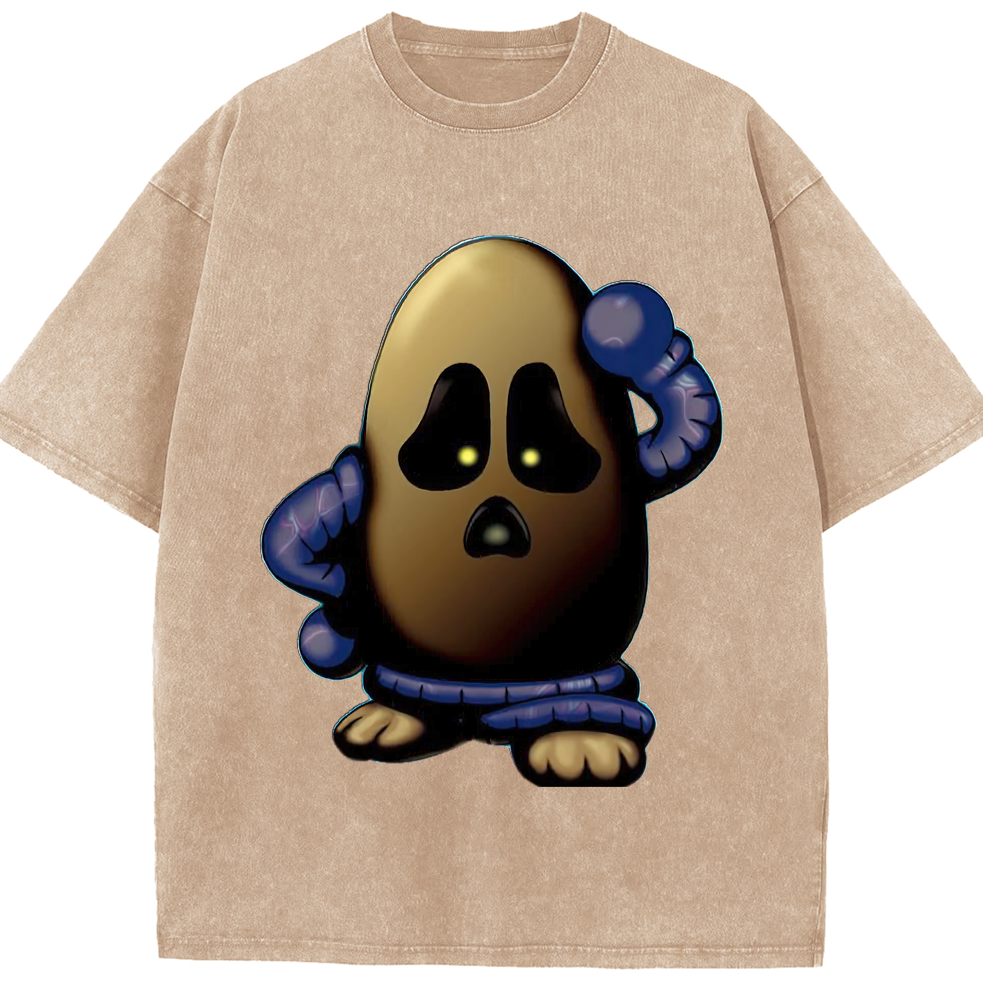 （画像用） 遊☆戯☆王 Yu-Gi-Oh! 綿100% ヴィンテージ風 半袖Tシャツ（フロントプリント）