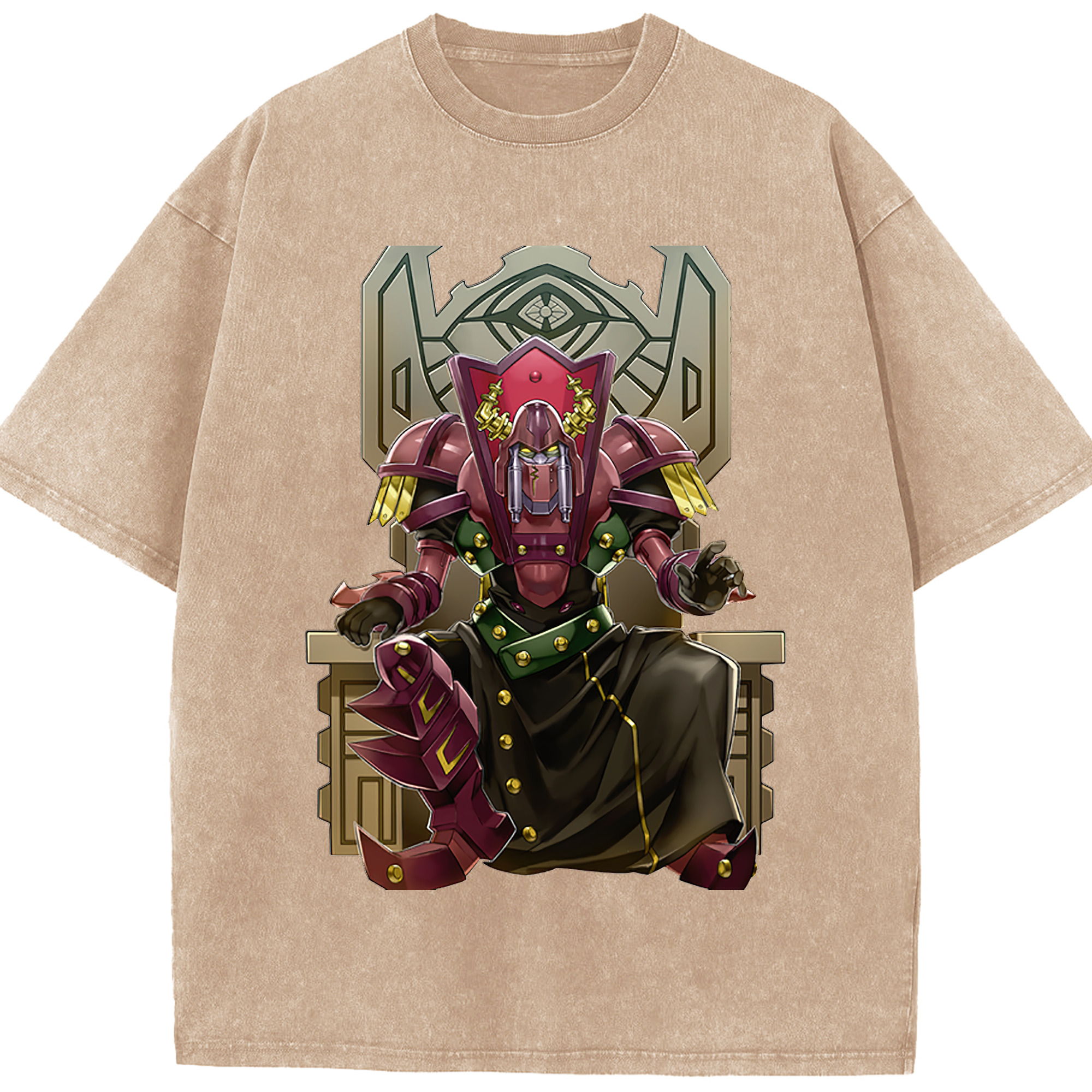 （画像用） 遊☆戯☆王 Yu-Gi-Oh! 綿100% ヴィンテージ風 半袖Tシャツ（フロントプリント）