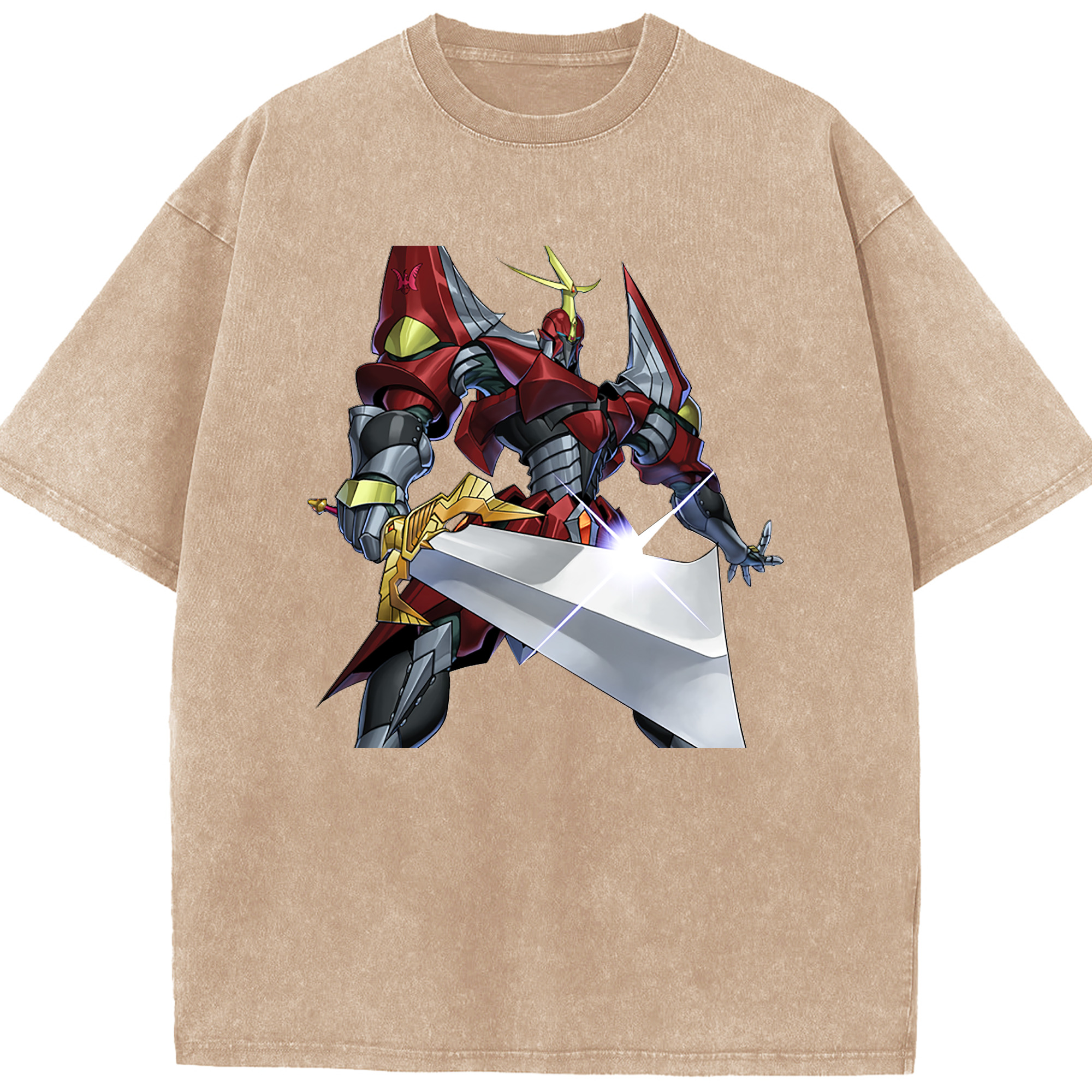 （画像用） 遊☆戯☆王 Yu-Gi-Oh! 綿100% ヴィンテージ風 半袖Tシャツ（フロントプリント）