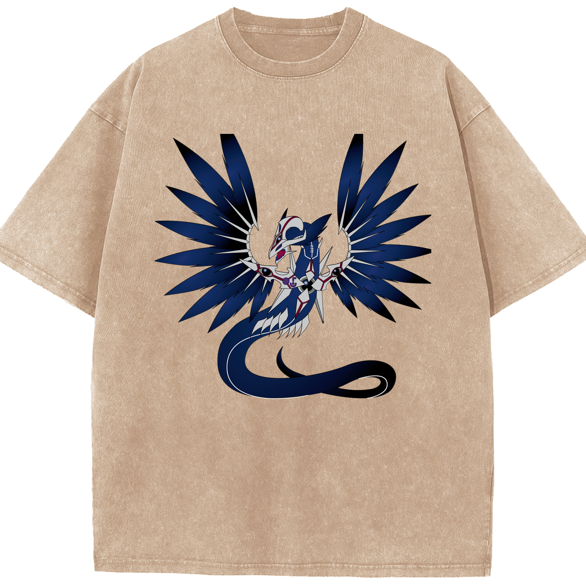 （画像用） 遊☆戯☆王 Yu-Gi-Oh! 綿100% ヴィンテージ風 半袖Tシャツ（フロントプリント）